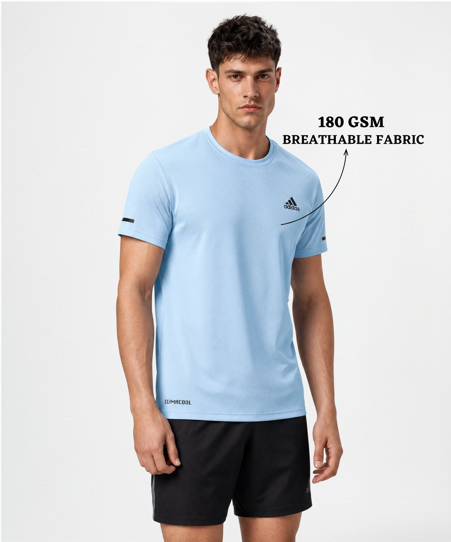 Imported Dotknit Lycra T-Shirts (GSM 180)