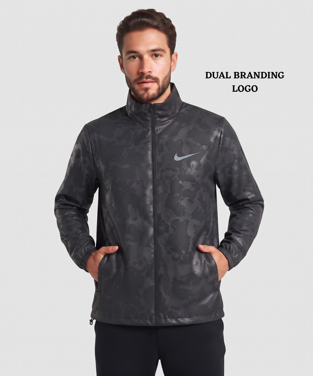 Imported Premium Quality TPU Embossed Windcheater With Inner Lining | GSM 350 | Regular Fit