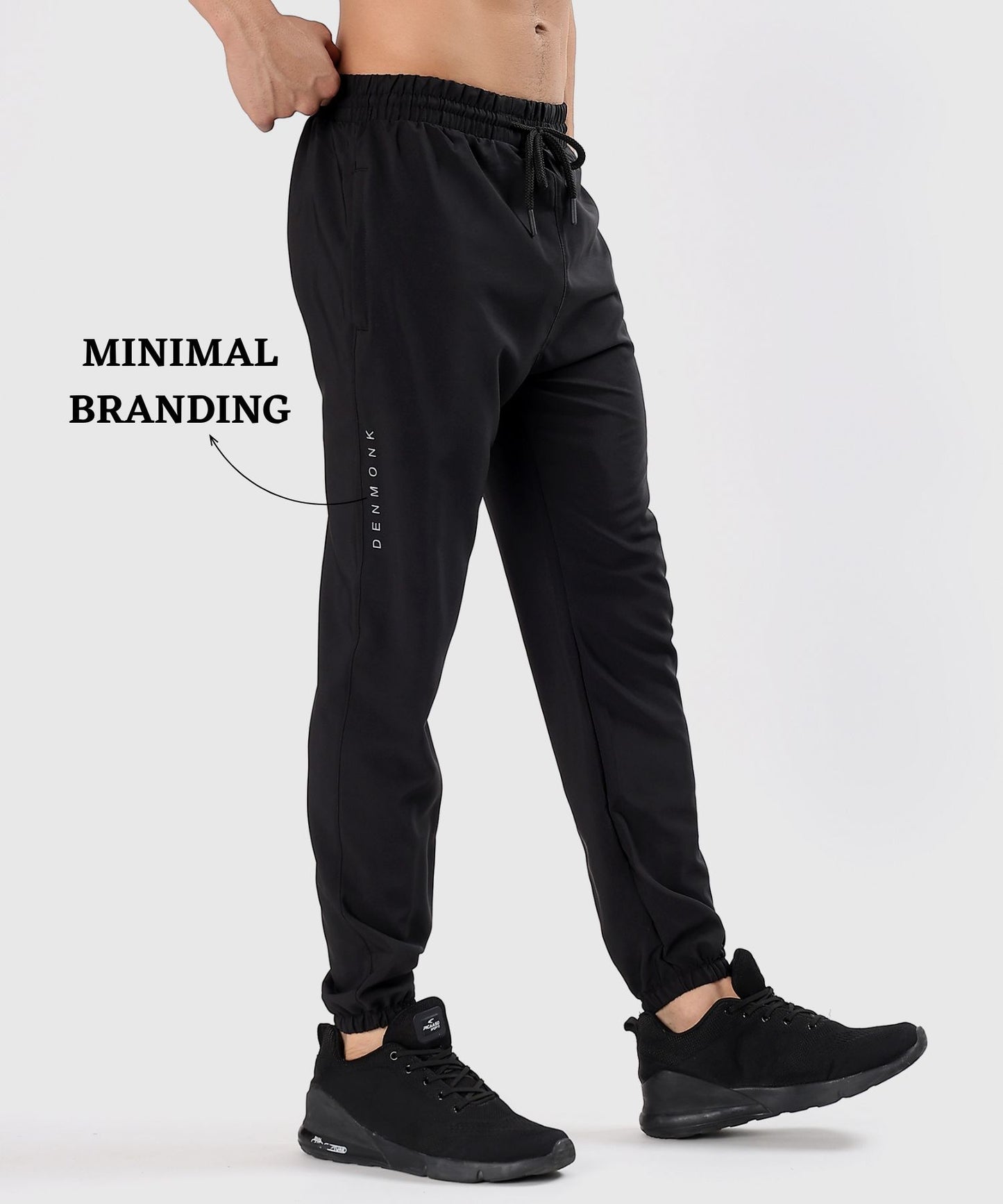 Hybrid Jogger - Imported Ns Parachute Lycra Lower (15% Lycra 145 GSM)