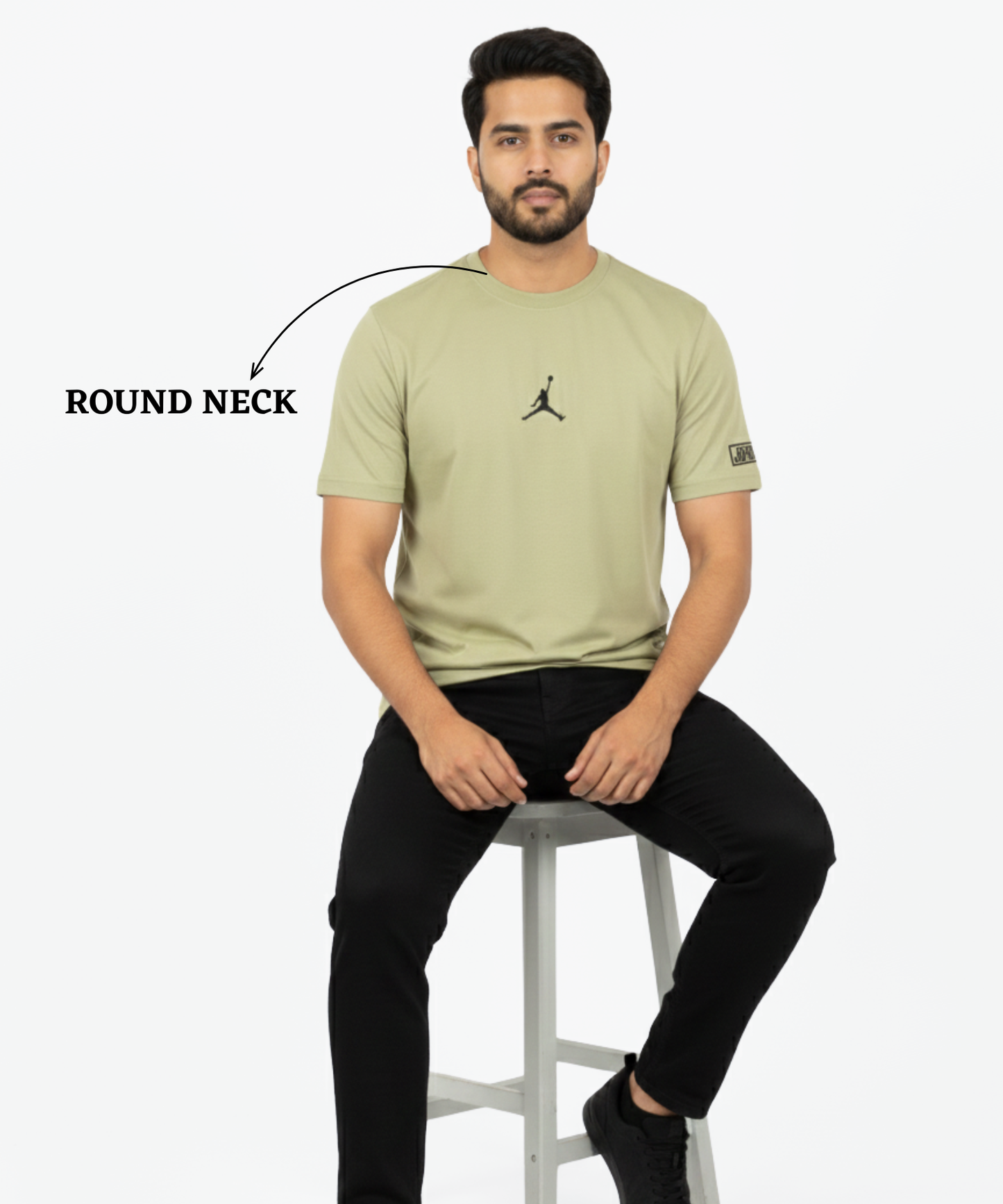 Premium Quality 100% Cotton Lycra T-Shirts (GSM 220)