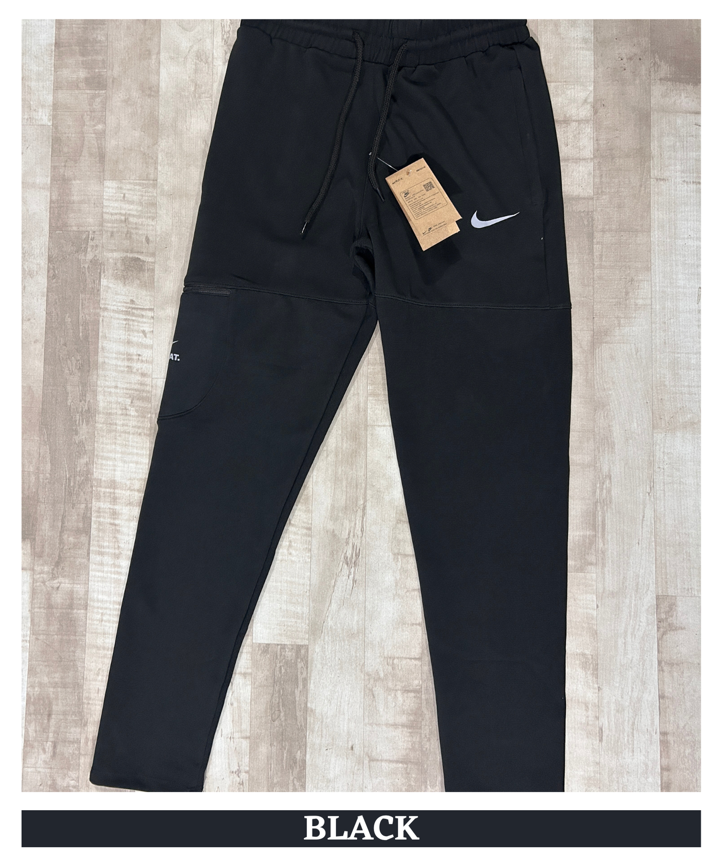 Imported Dobby Lycra Trackpant (GSM 250) | Knee Zip Pocket