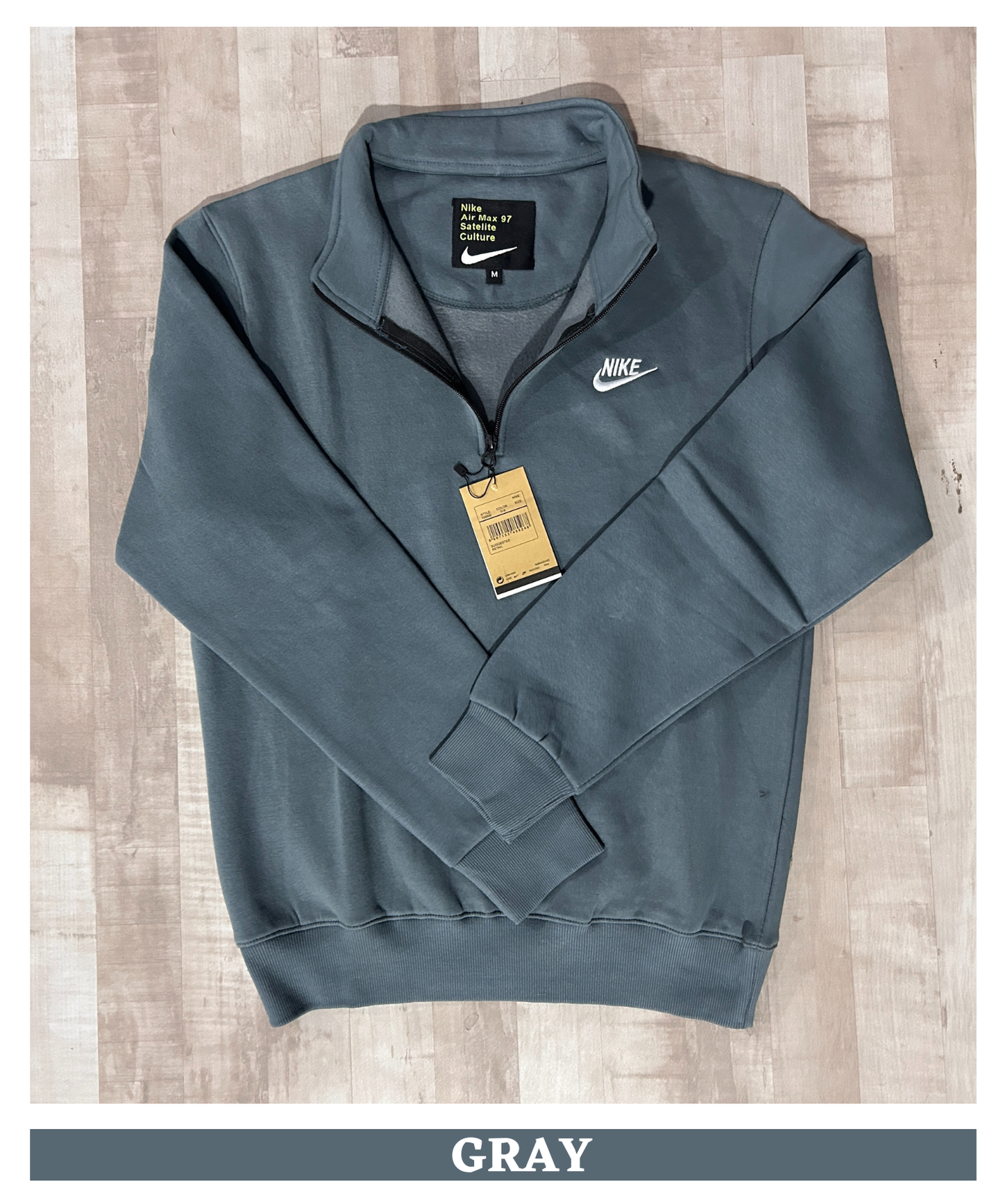 Premium Quality 100% Cotton Fleece Half Zipper SweatShirt ( 325 GSM)