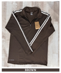 Imported 4way Taiwan Lycra Half Zipper T-Shirt with 3 Strip Design | 250 GSM | Regular Fit