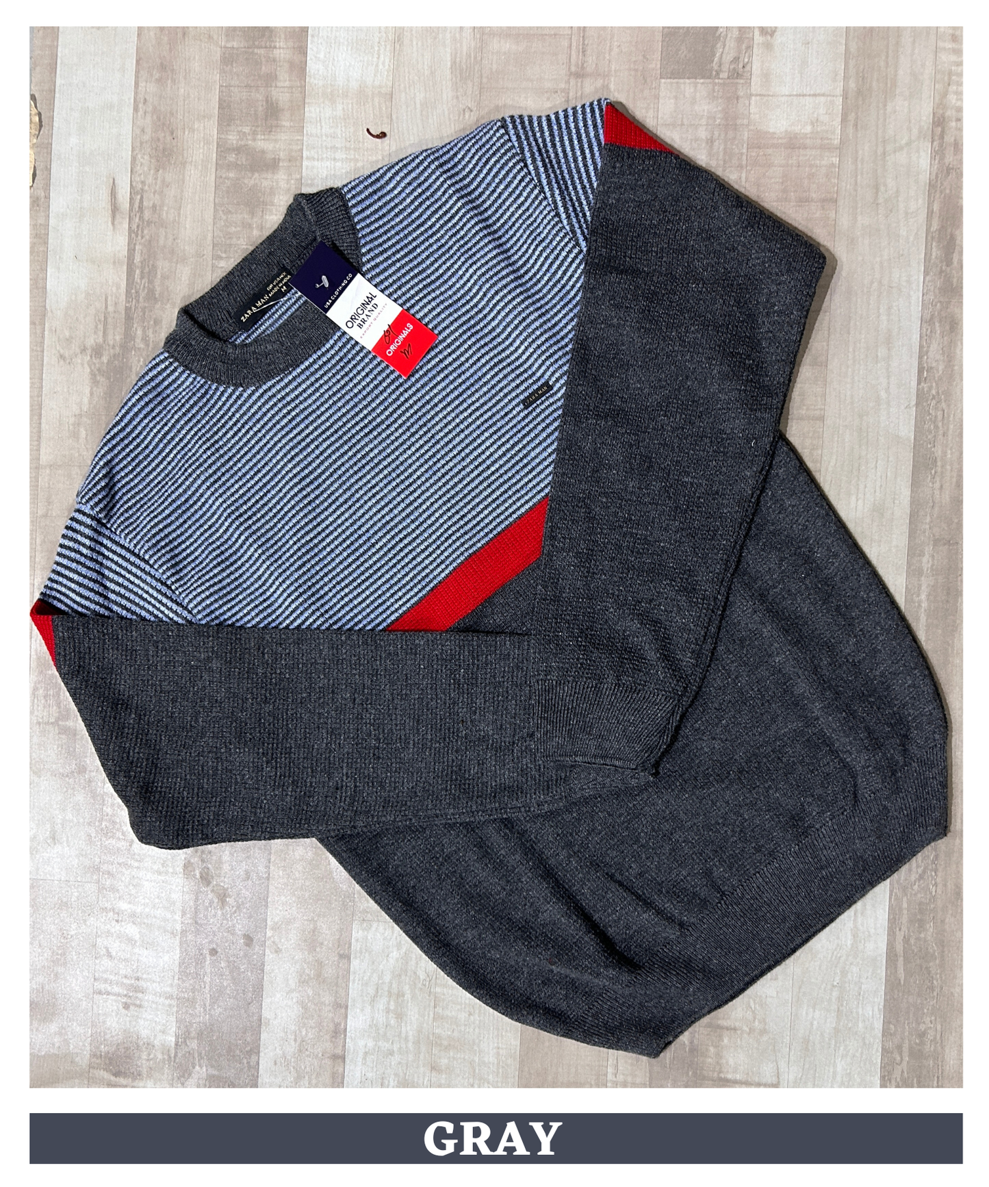 Premium Quality Cotton Lycra Pullover Sweater (GSM 350)