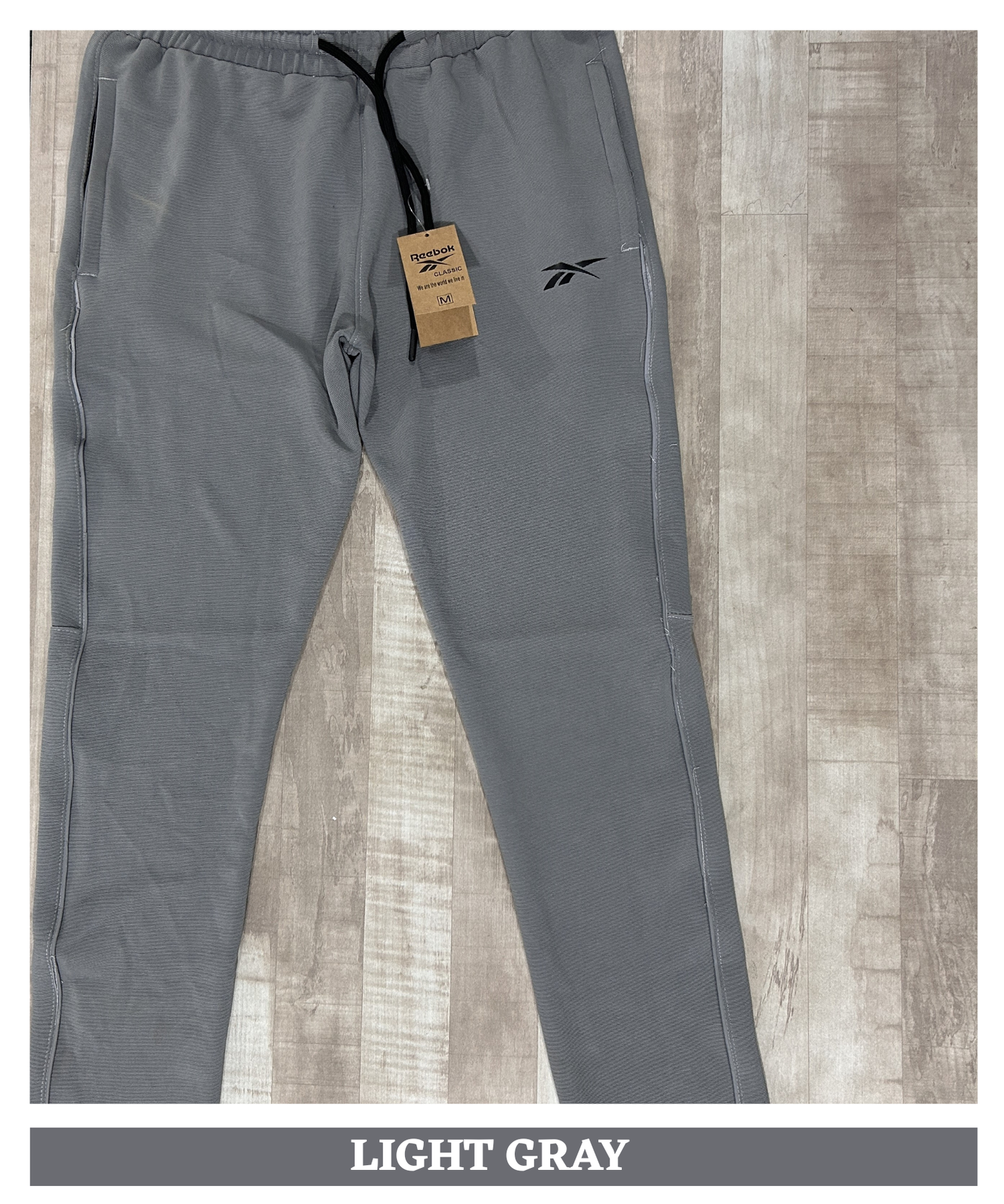 Imported Dobby Lycra TrackPant – 280 GSM | Stylish Piping Detail