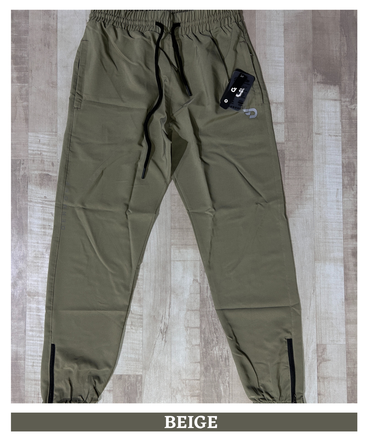 Imported NS Parachute Lycra TrackPant/ Lower (15% Lycra 145 GSM) Ankle Zipped