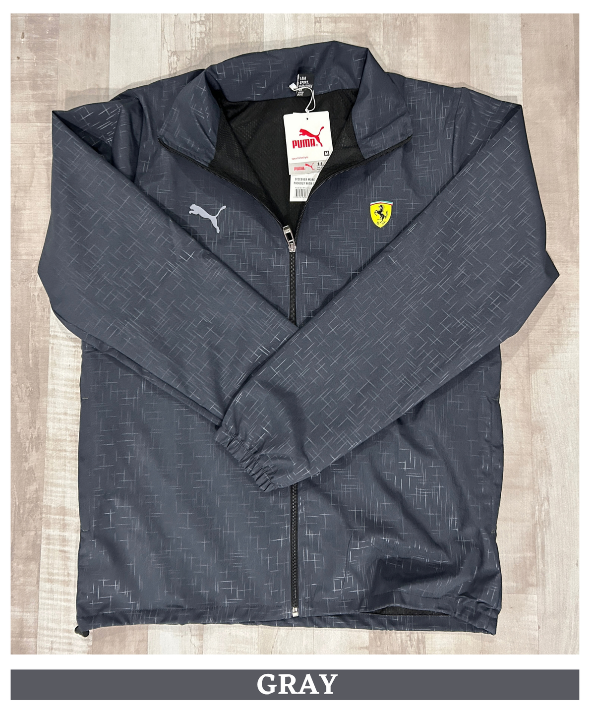 Imported Premium Quality TPU Embossed Windcheater With Inner Lining | Dual Branding Logo | GSM 350 | Regular Fit