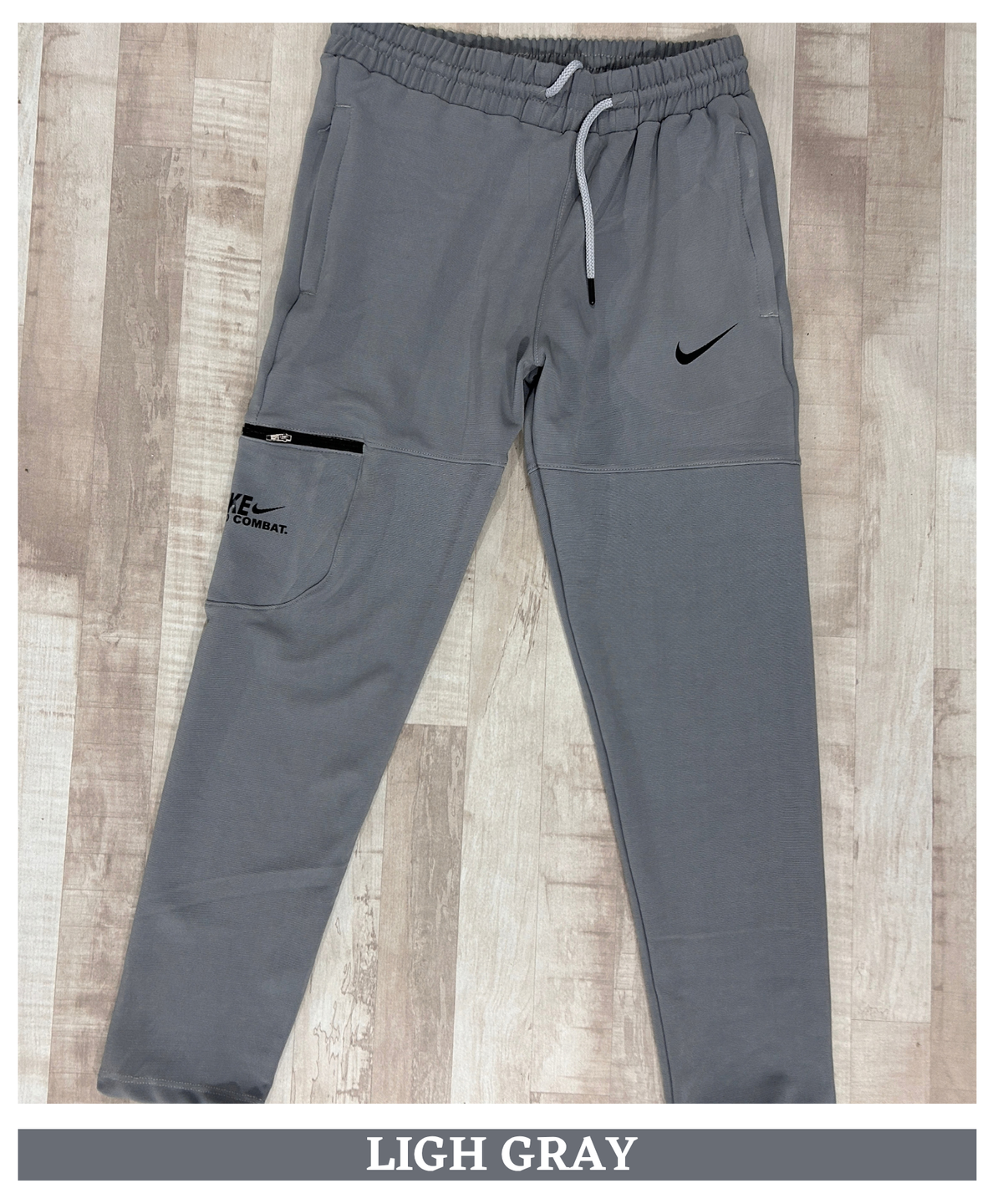 Imported Dobby Lycra Trackpant Knee Zip Pocket | GSM 250 | Slim Fit