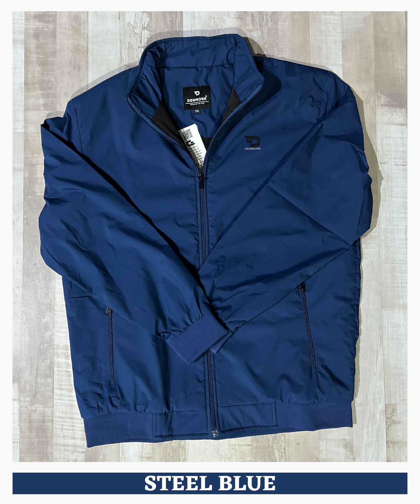 Imported Premium Quality Feather Touch Plus Size Waterproof Fabric Jacket (GSM 350)