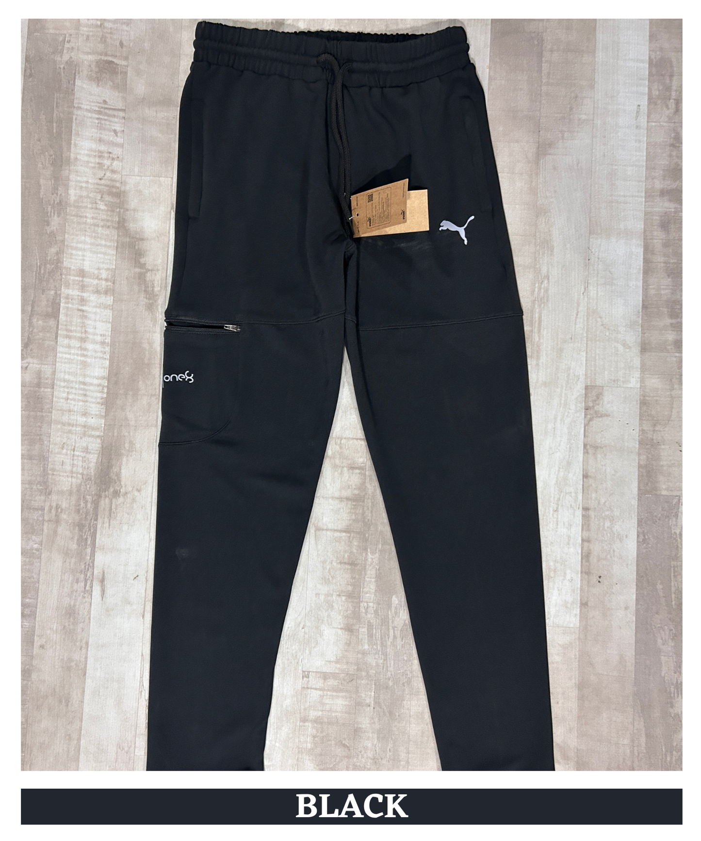 Imported Dobby Lycra Trackpant (GSM 250) | Knee Zip Pocket