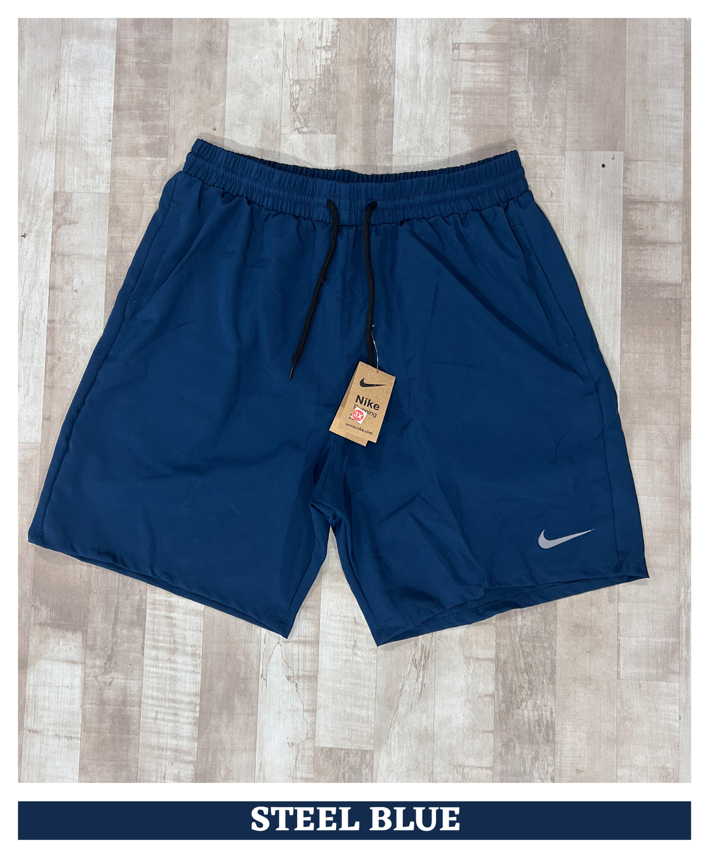 Imported Ns Parachute Lycra Plus Size Shorts (15% Lycra 130 GSM)