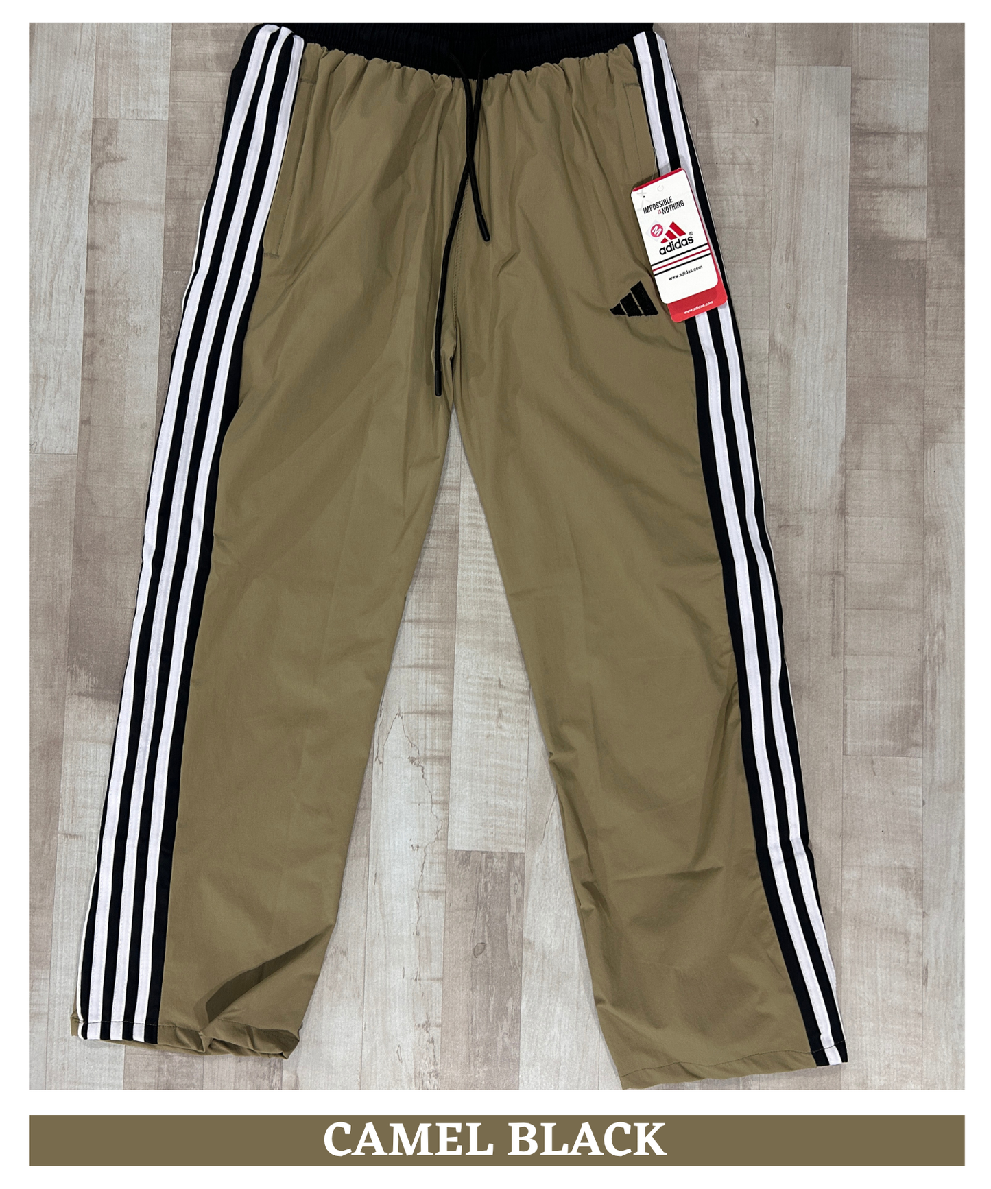 Imported Nylon Crush Lycra TrackPant |180 GSM| Straight Fit