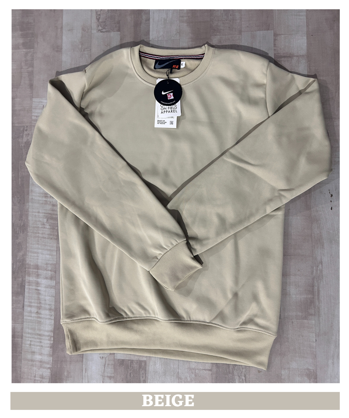 Imported Russian Fleece Lycra SweatShirts (GSM 350)