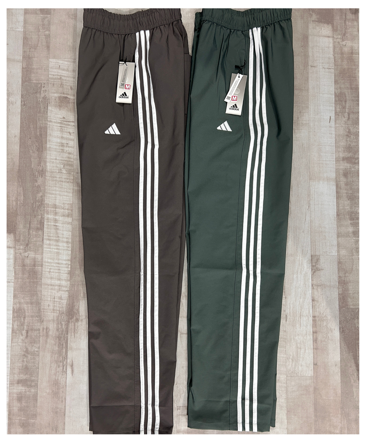 Imported Nylon Terry Lycra TrackPant With 3 Strip Design | GSM 180-190 | Straight Fit