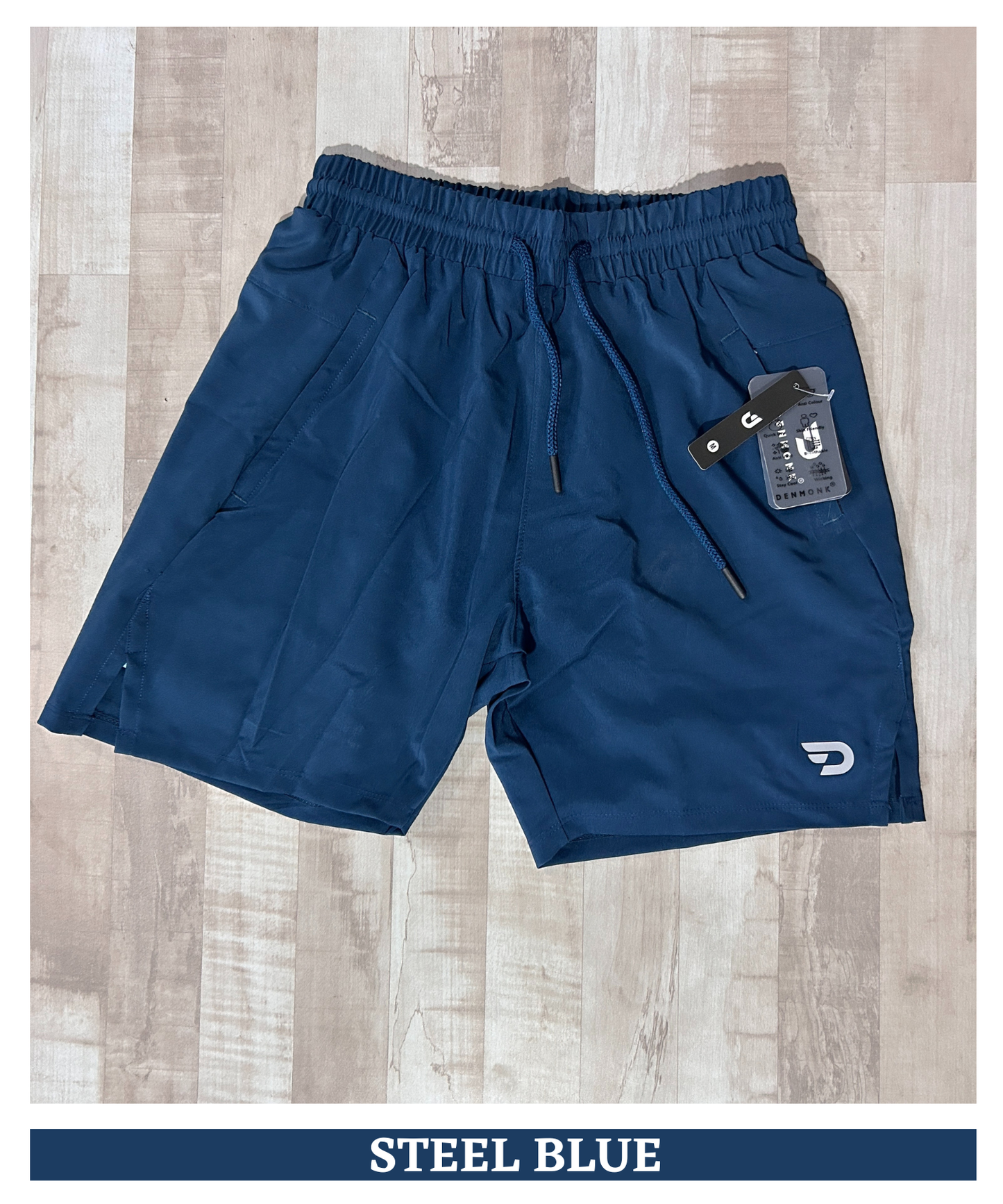2-IN-1 SHORTS - Imported Ns Parachute Lycra (130 GSM 15% Lycra)
