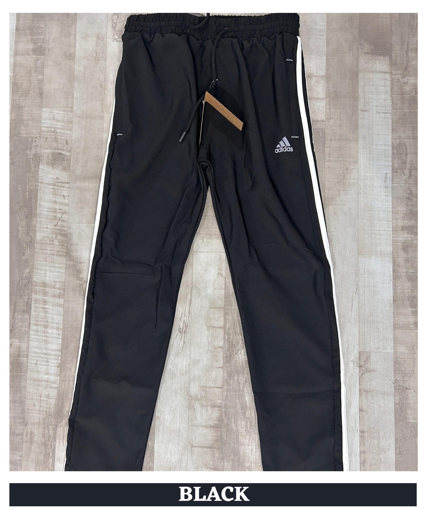 Imported NS Terry Lycra Lower  (GSM 180-190) Three Strip Design