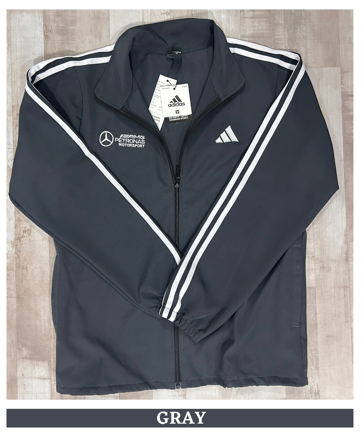 Men's Premium Imported Ns Terry  Lycra Sports Jacket with 3Strips Design| Without Inner Lining | 180-190 GSM | Regular Fit