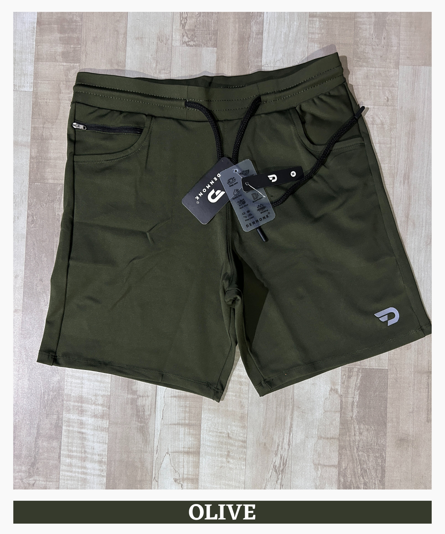 Stretch Performance Shorts - Imported 4way Taiwan Lycra (GSM 260)