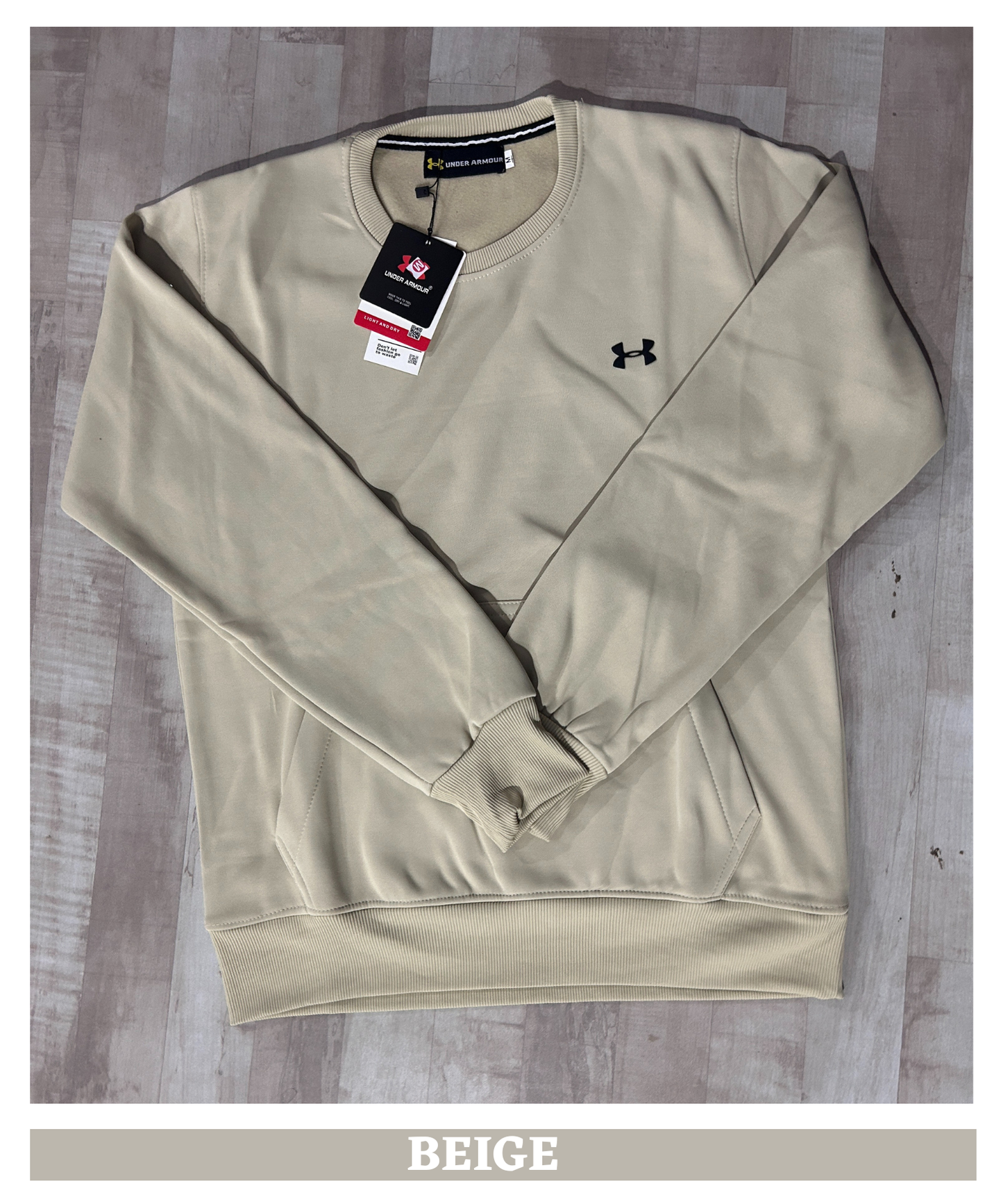 Imported Russian Fleece Lycra SweatShirts (GSM 350)