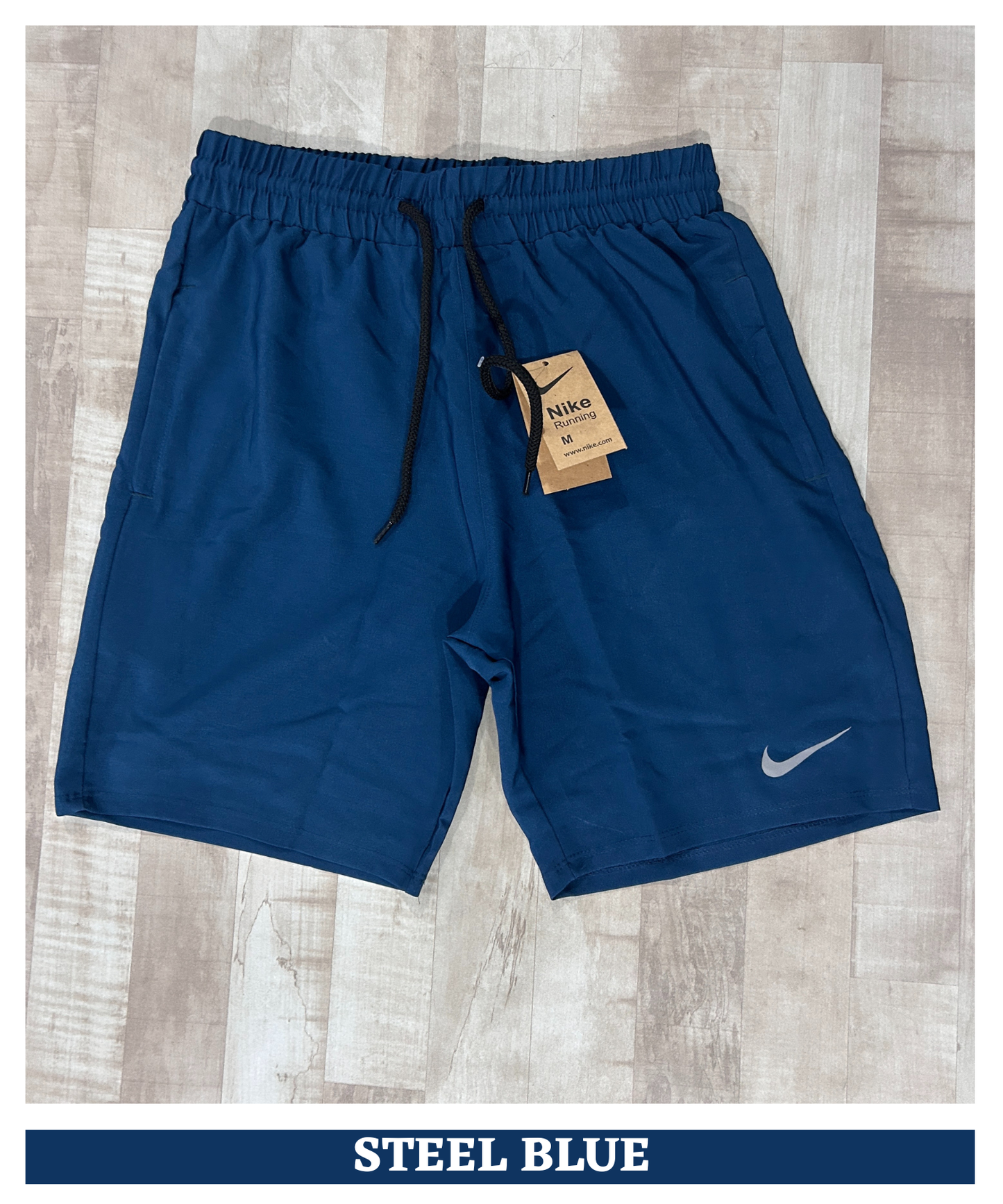 Imported Ns Parachute Lycra Shorts (15% Lycra 130 GSM)