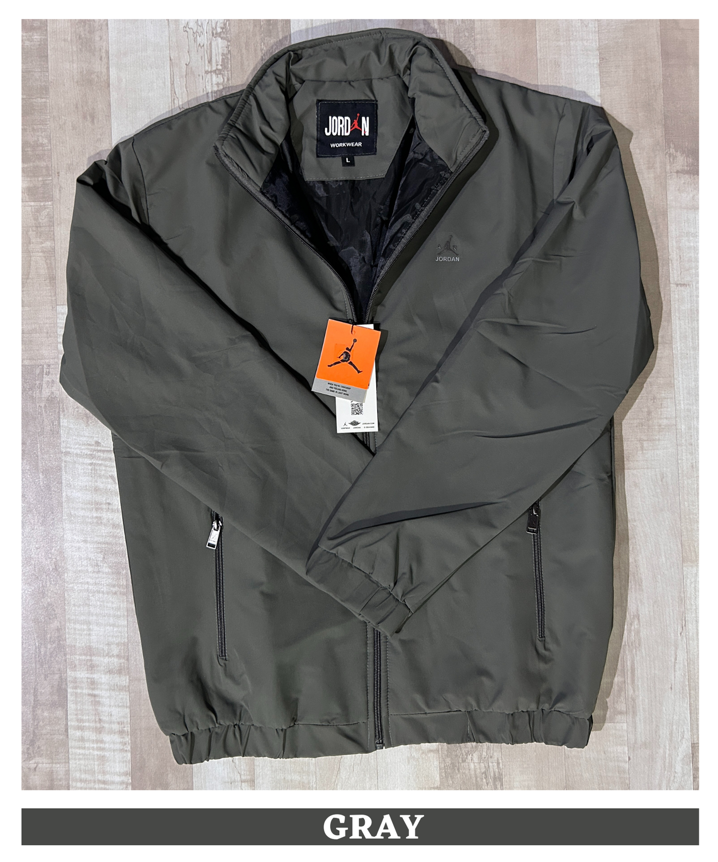 Imported 50D Spandex Waterproof Windcheater (GSM 350)
