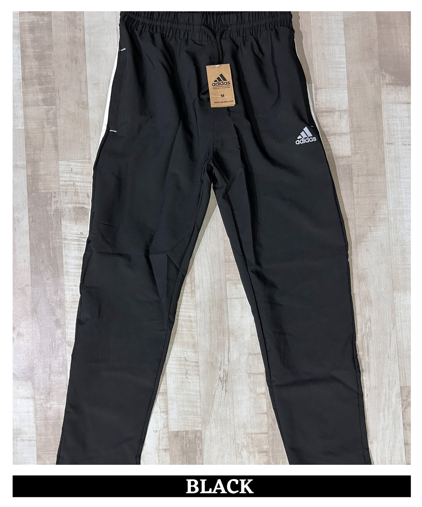 Imported Ns Parachute Lycra Lower (15% Lycra 145 GSM)