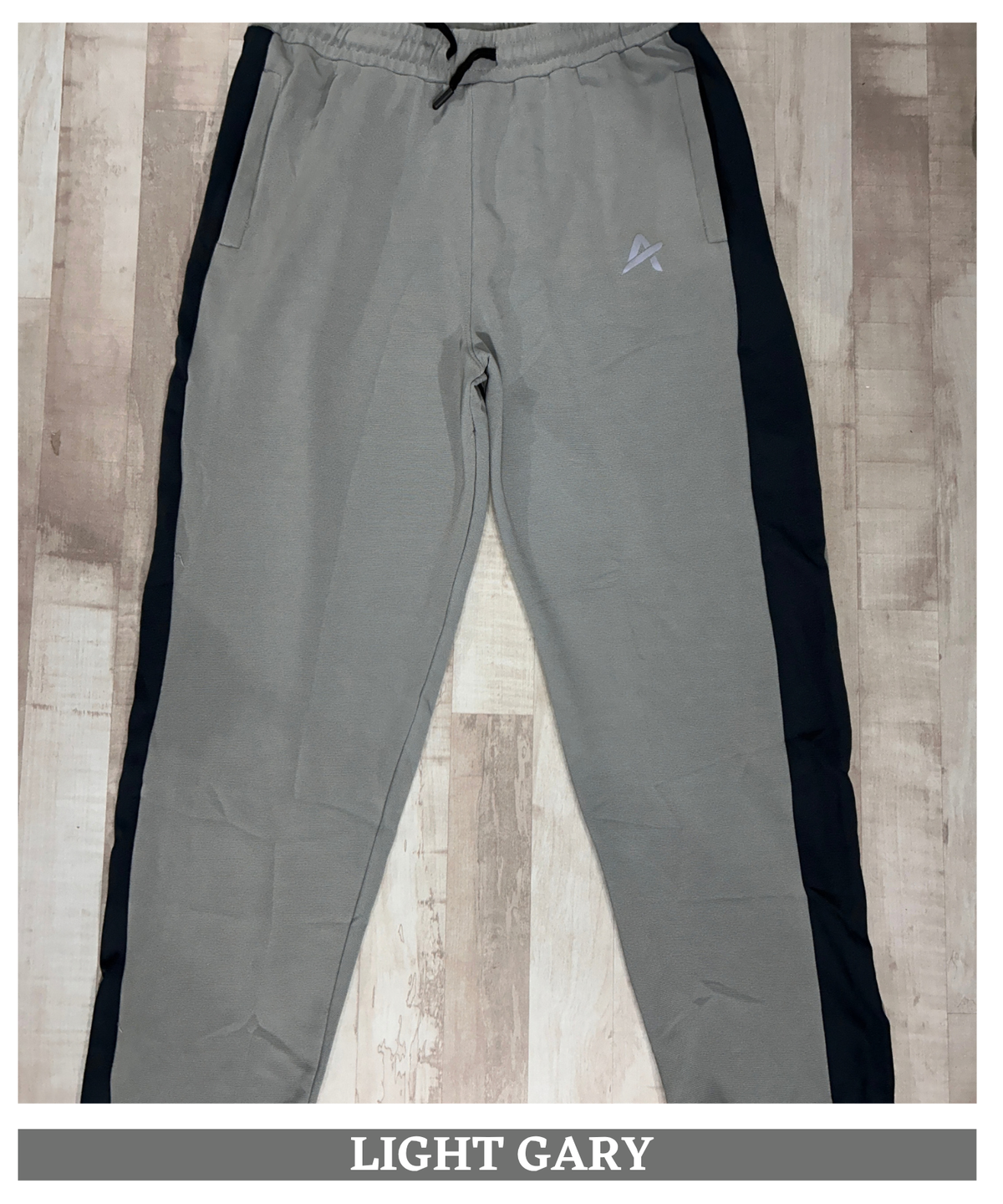 Men's Imported Dobby Lycra Track Pants With Side Color Contrast Panel | Athvix Active Wear By Denmonk | 230 GSM | Slim Fit