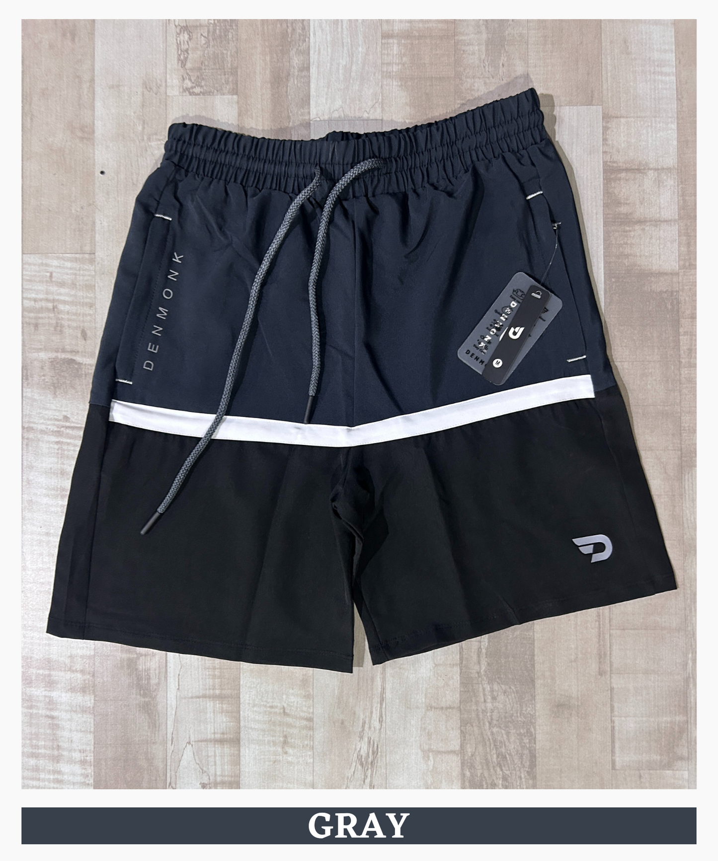Block shorts - Imported Ns Parachute Lycra (15% Lycra 130 GSM)