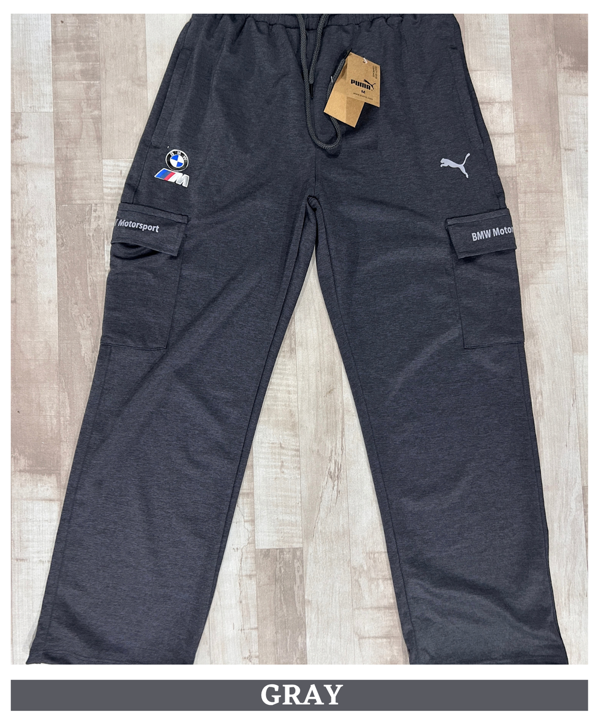 Imported Poly Cotton Lycra TrackPant with Flap Pockets | Dual Branding Logo | GSM 250 | Straight Fit