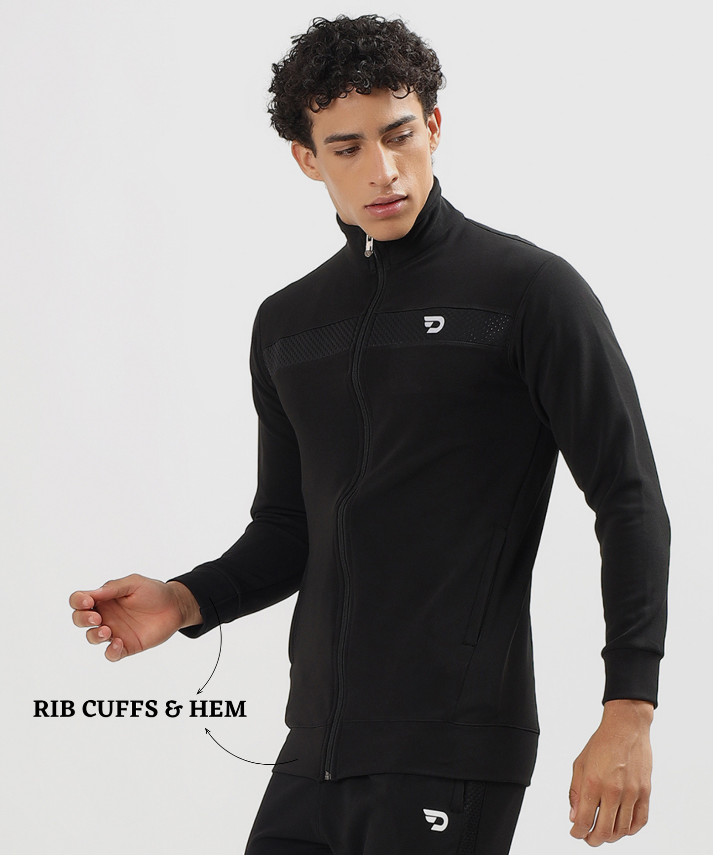 Men’s Dobby Lycra Slim Fit Jacket (GSM 290)