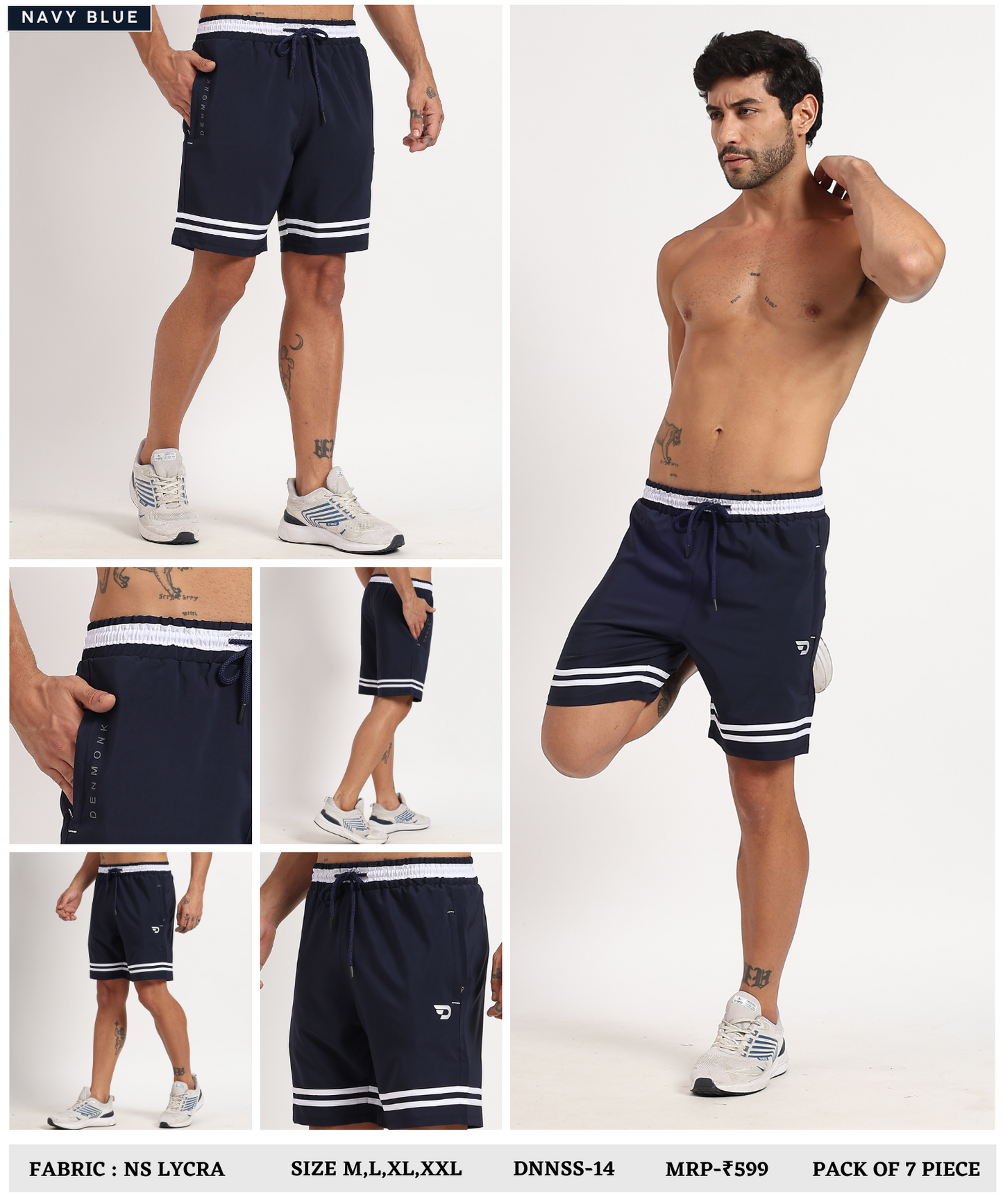 Ns Parachute Lycra Shorts - B2BZONE