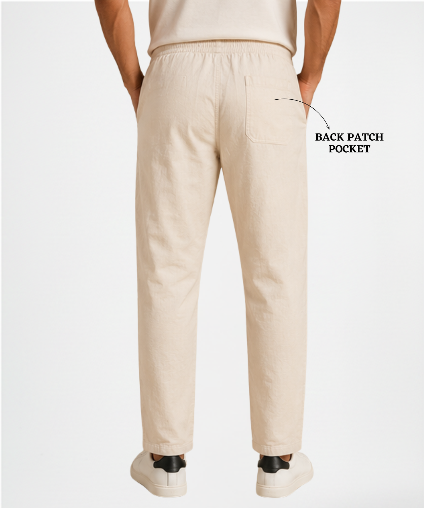 Premium Cotton Linen Slub Lycra Casual Pants – Comfort Fit