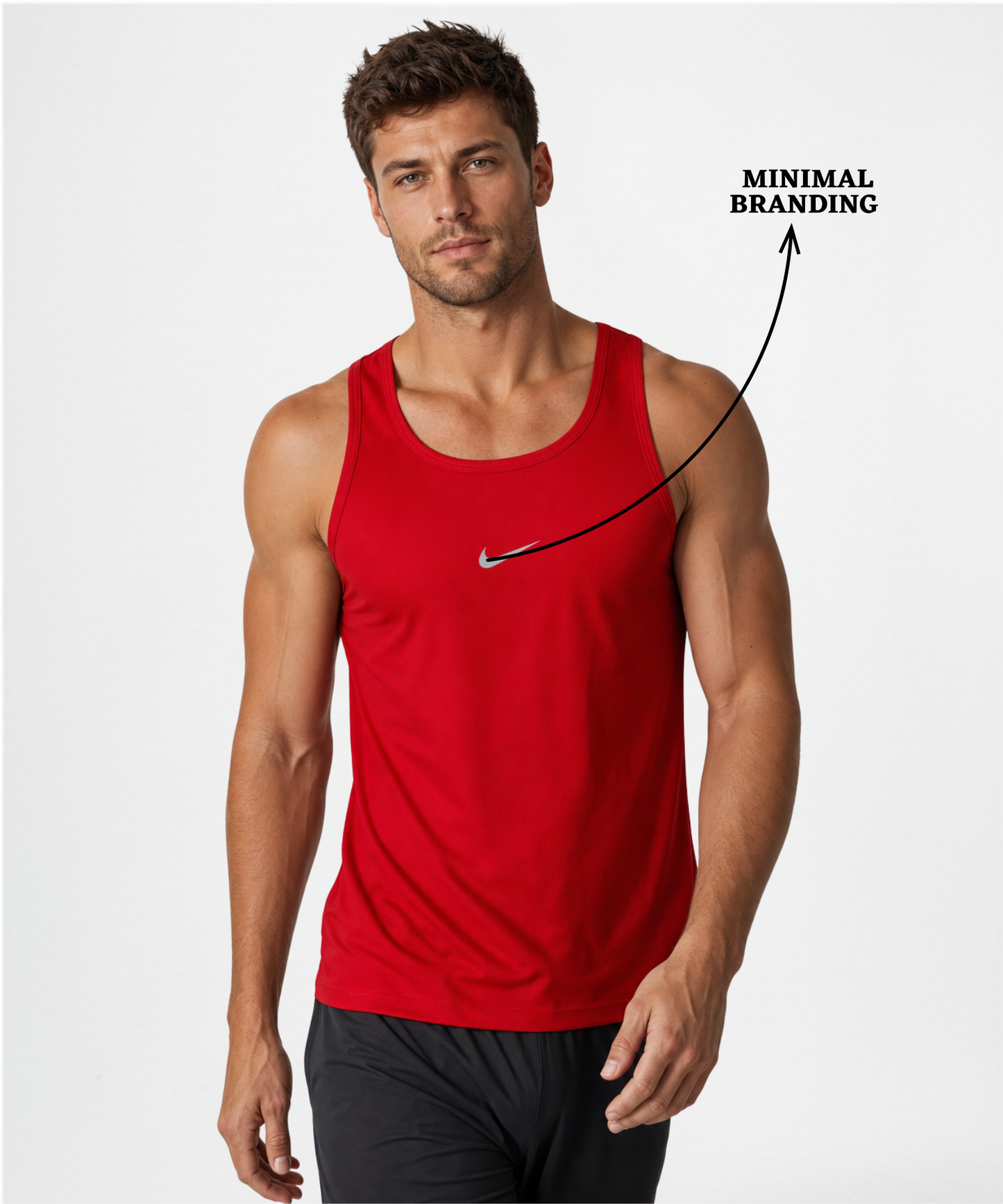 Imported Dotknit Lycra Sando (GSM 180)