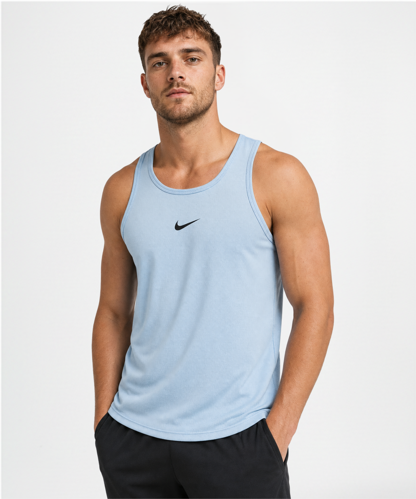 Imported Dotknit Lycra Sando (GSM 180)