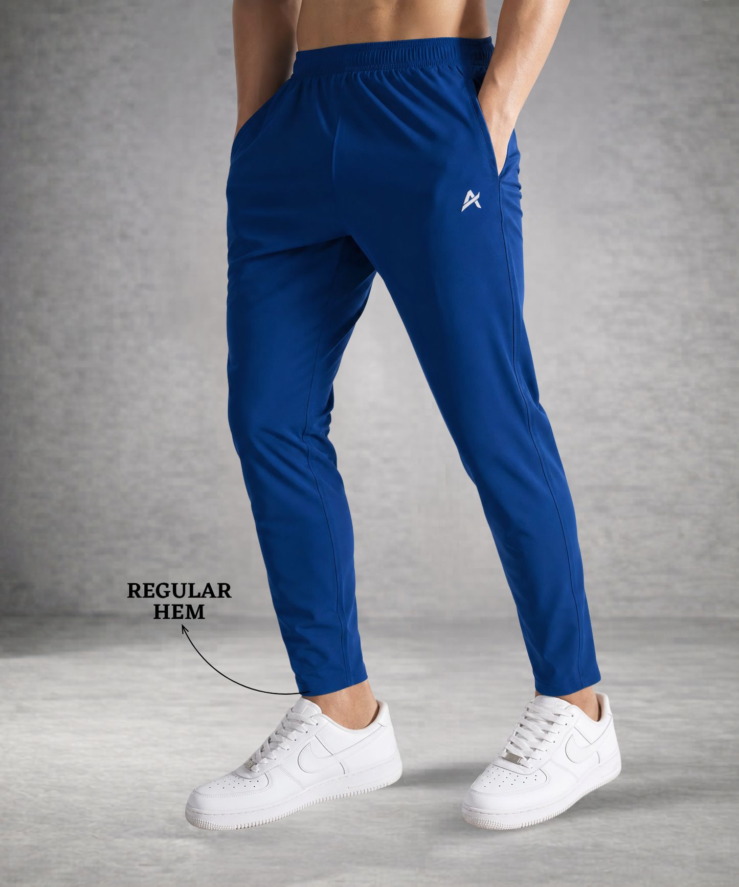 Imported Ns Parachute Lycra Trackpant (12% Lycra 130 GSM) | Athvix Active wear by Denmonk