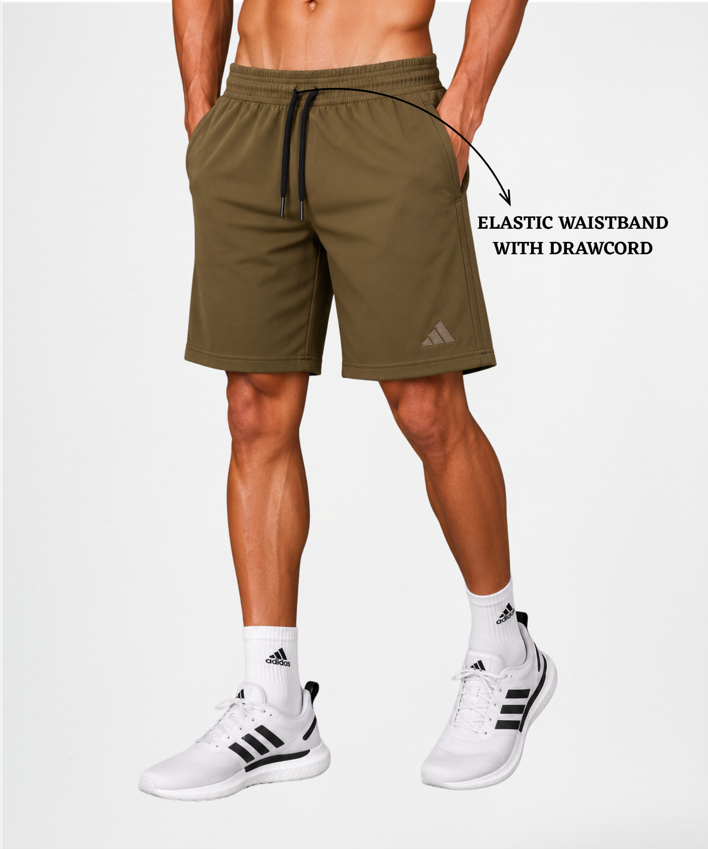 Imported NS Terry Lycra Shorts  (GSM 180-190) |  Same Colour Patti