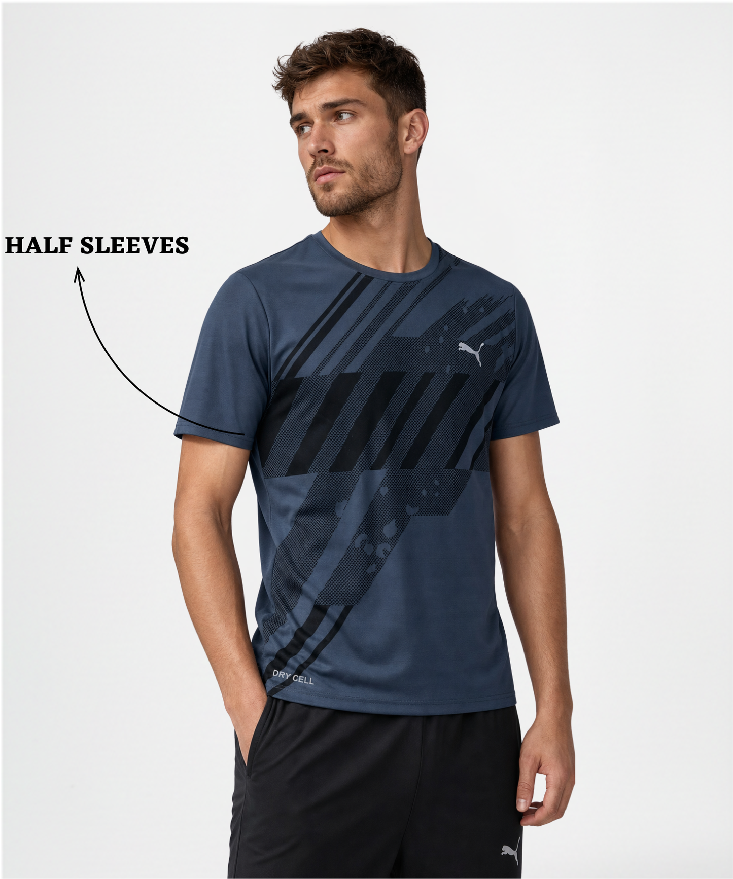 Imported Dotknit Lycra T-Shirts (GSM 180)