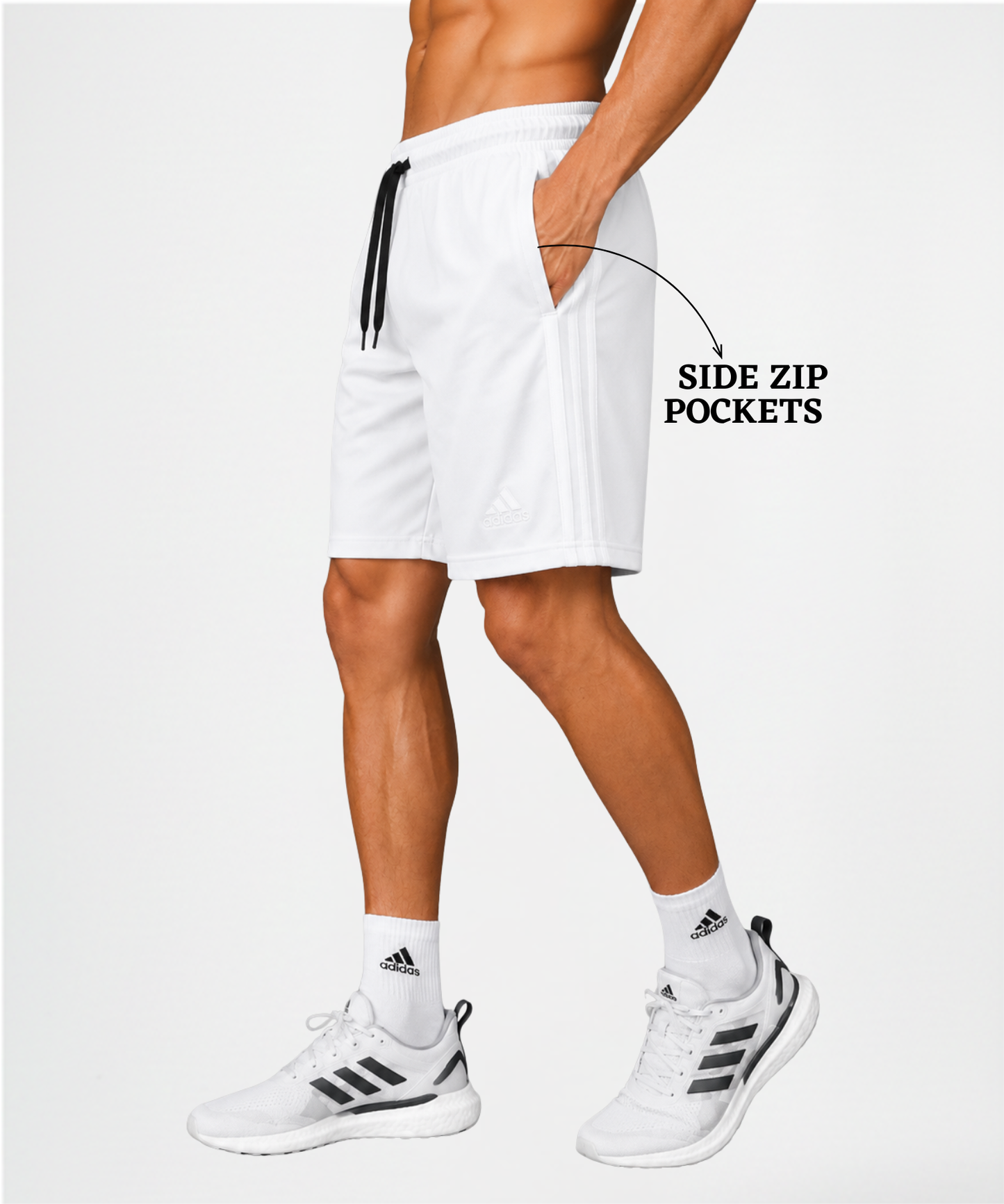 Imported NS Terry Lycra Shorts  (GSM 180-190) |  Same Colour Patti