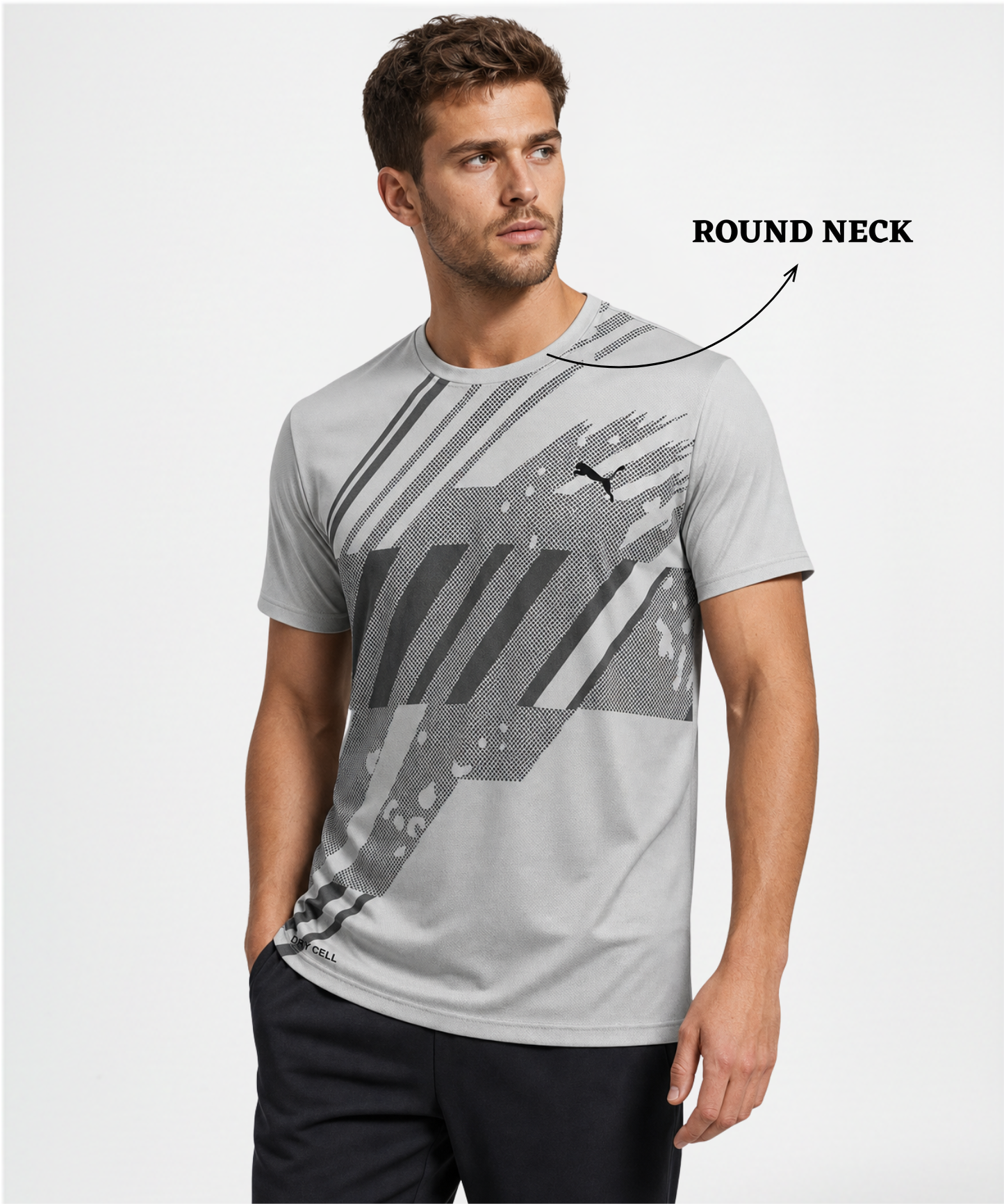 Imported Dotknit Lycra T-Shirts (GSM 180)
