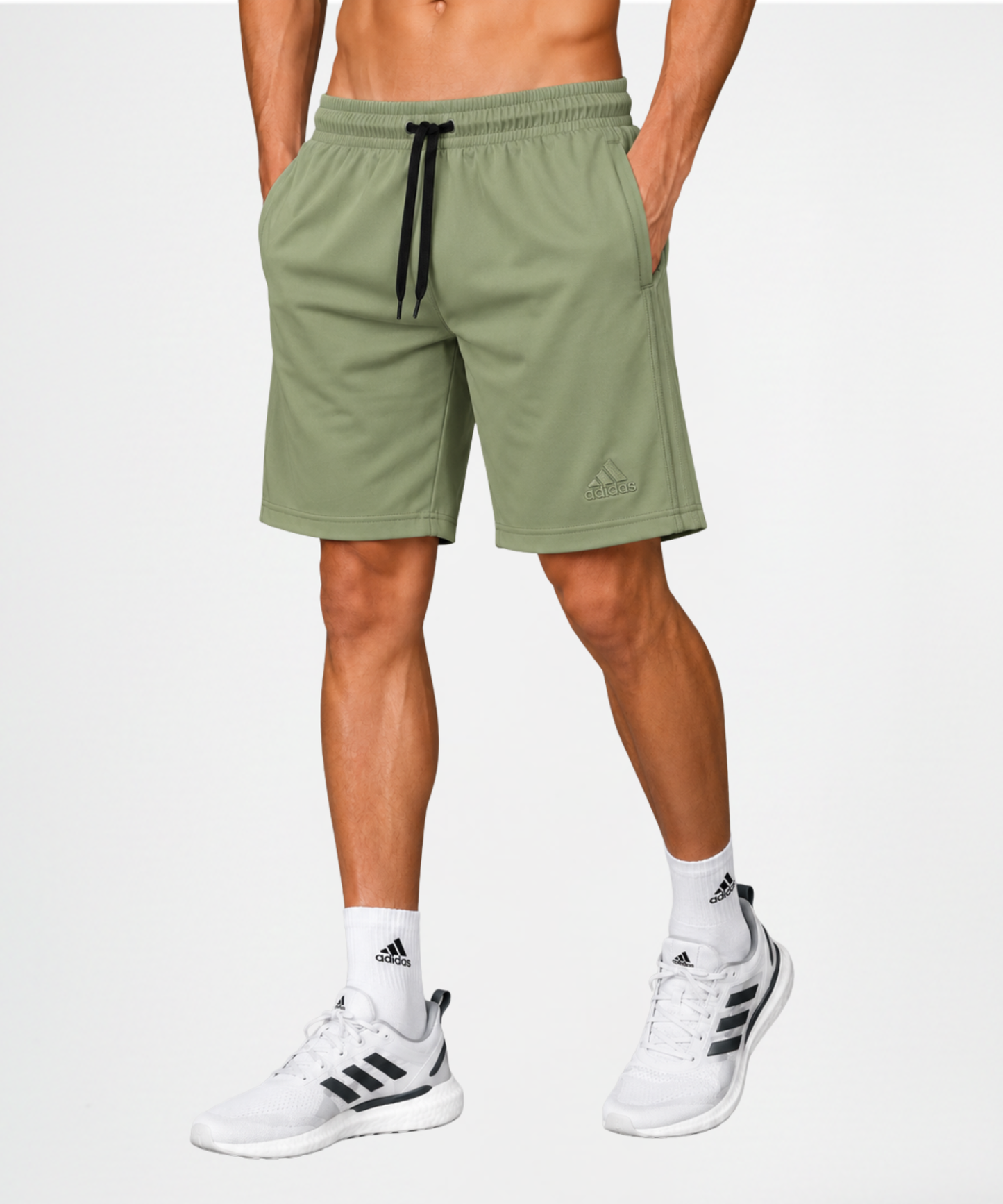 Imported NS Terry Lycra Shorts  (GSM 180-190) |  Same Colour Patti