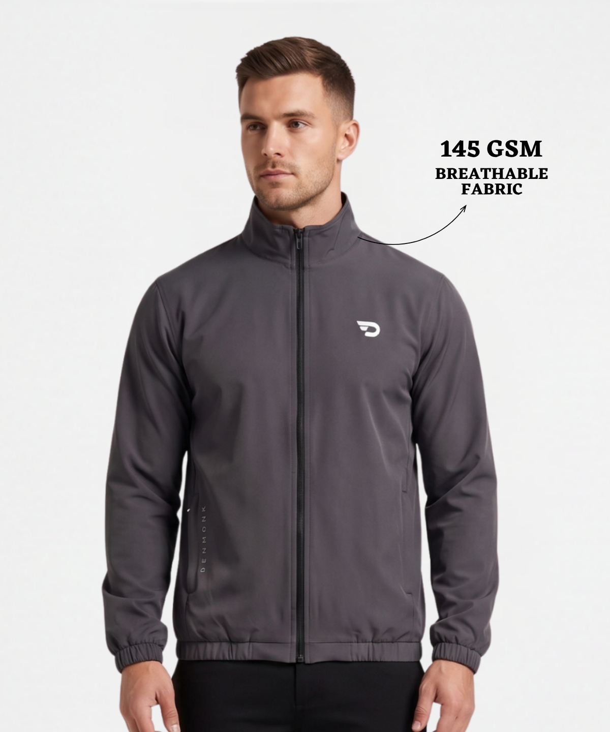 Men's Imported NS Parachute Lycra Jacket | 145 GSM | Regular Fit
