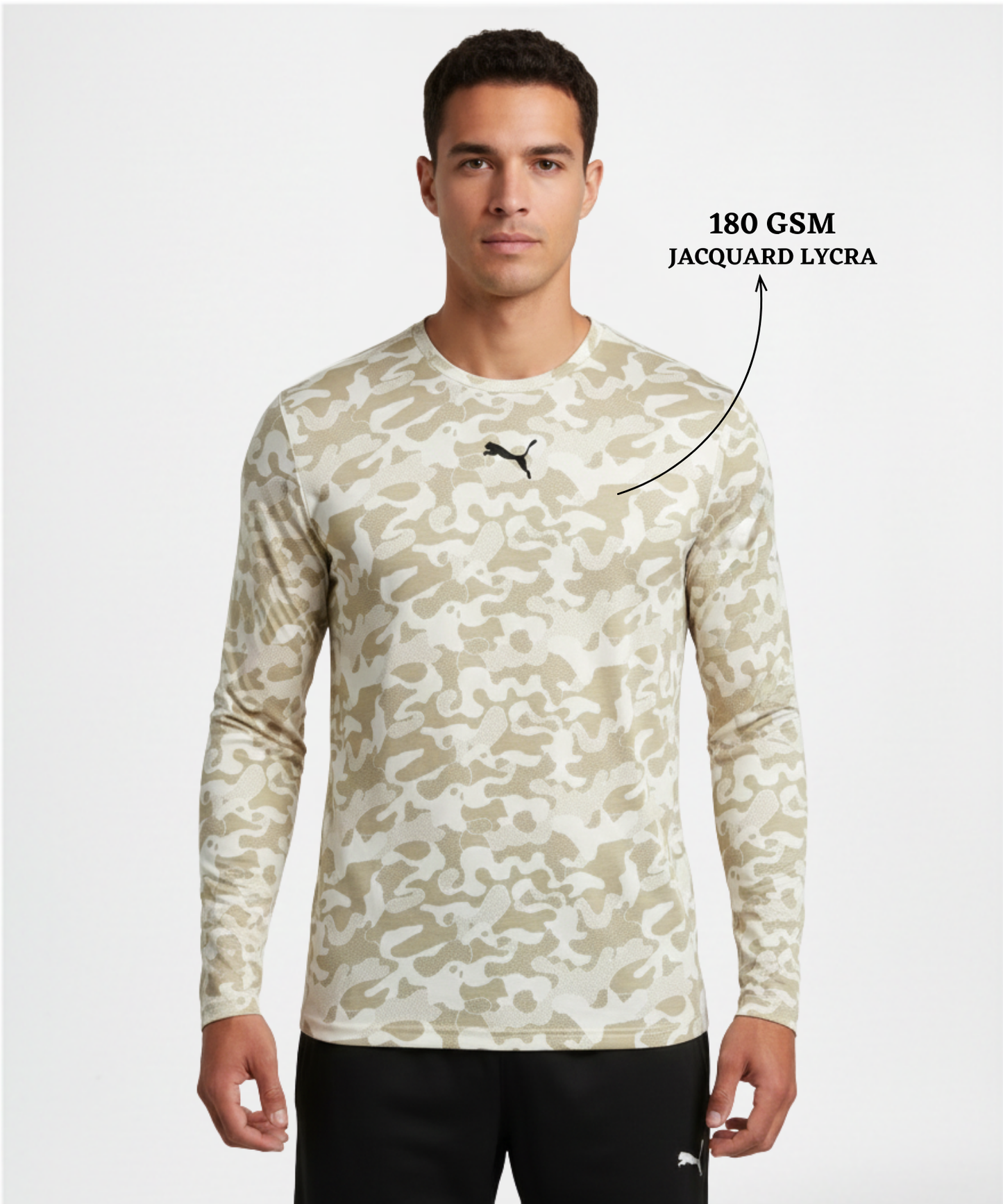 Jacquard Lycra T-Shirts