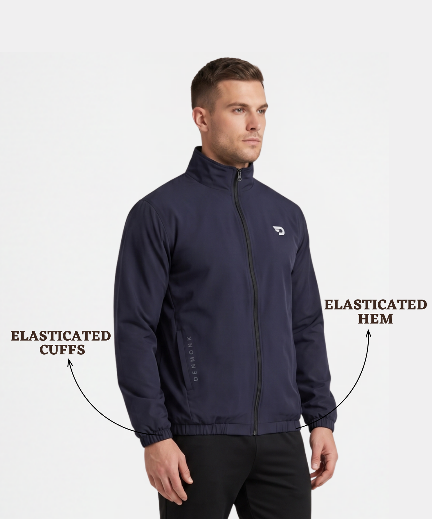 Men's Imported NS Parachute Lycra Jacket | 145 GSM | Regular Fit
