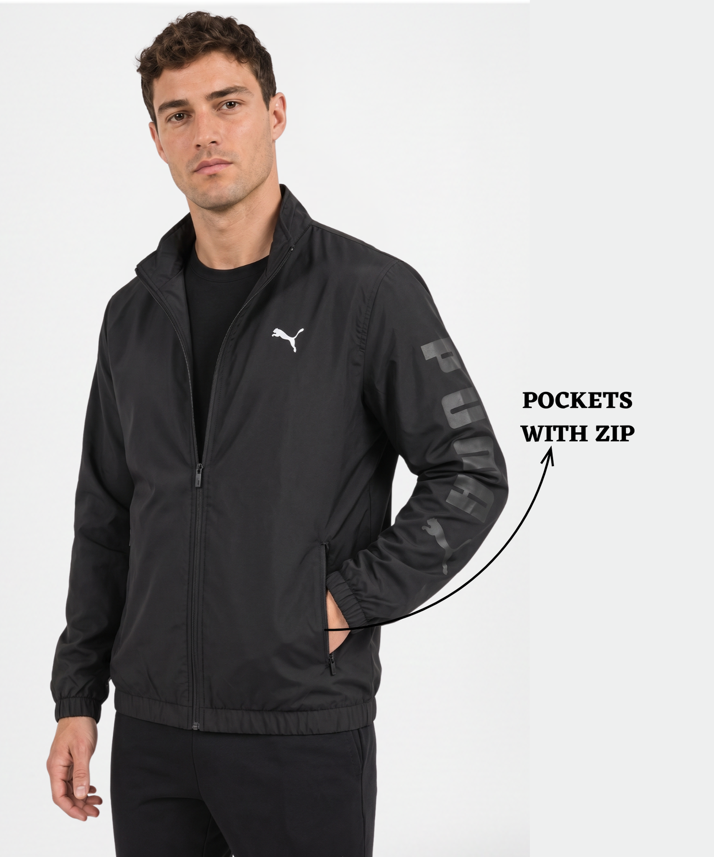 Imported Premium Feather Touch Windcheater Jackets With Inner Linning | 350 gsm | Regular Fit