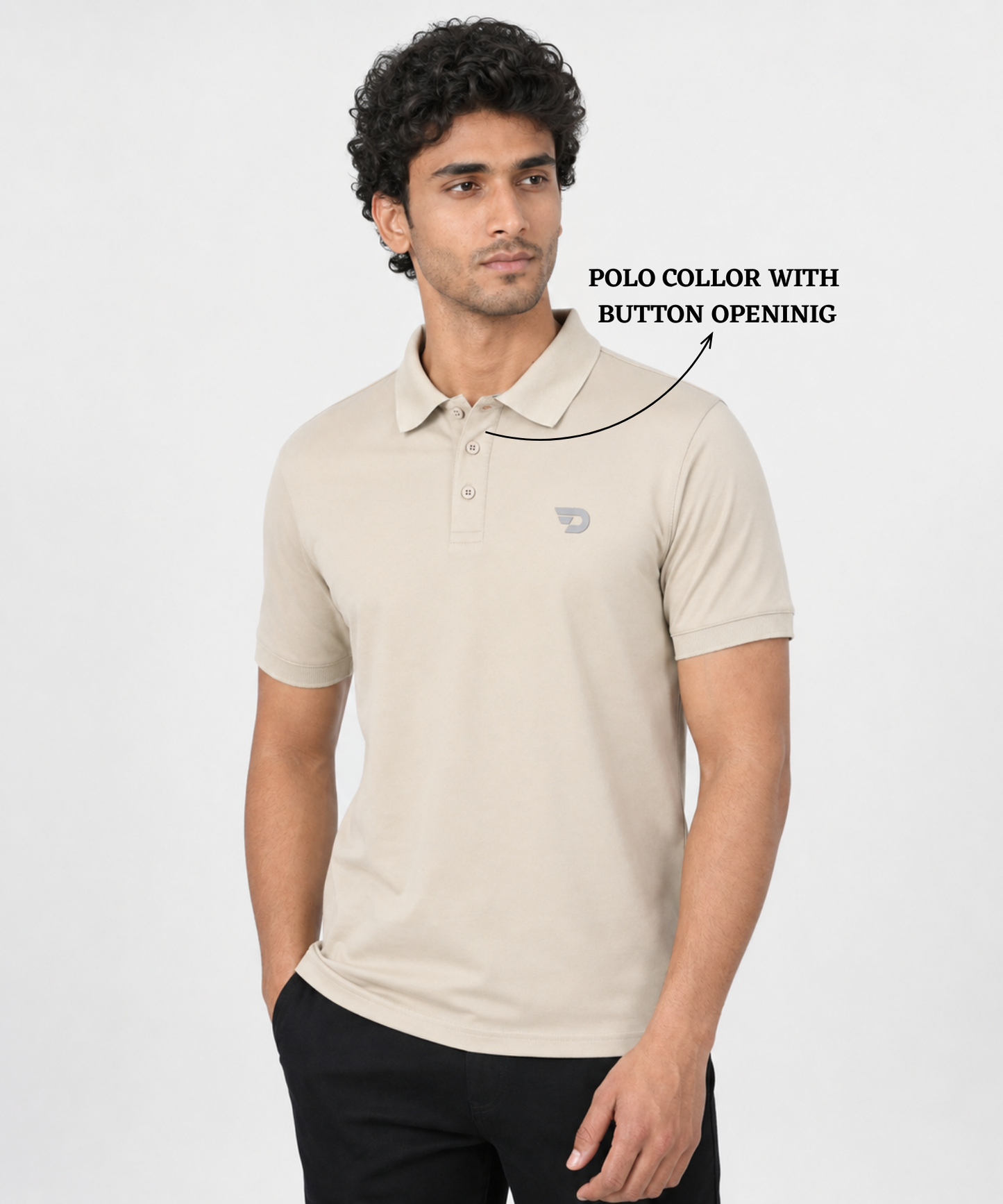 Imported Cotton Feel Matty Lycra Polo T-Shirt for Men | 220 GSM | Regular Fit