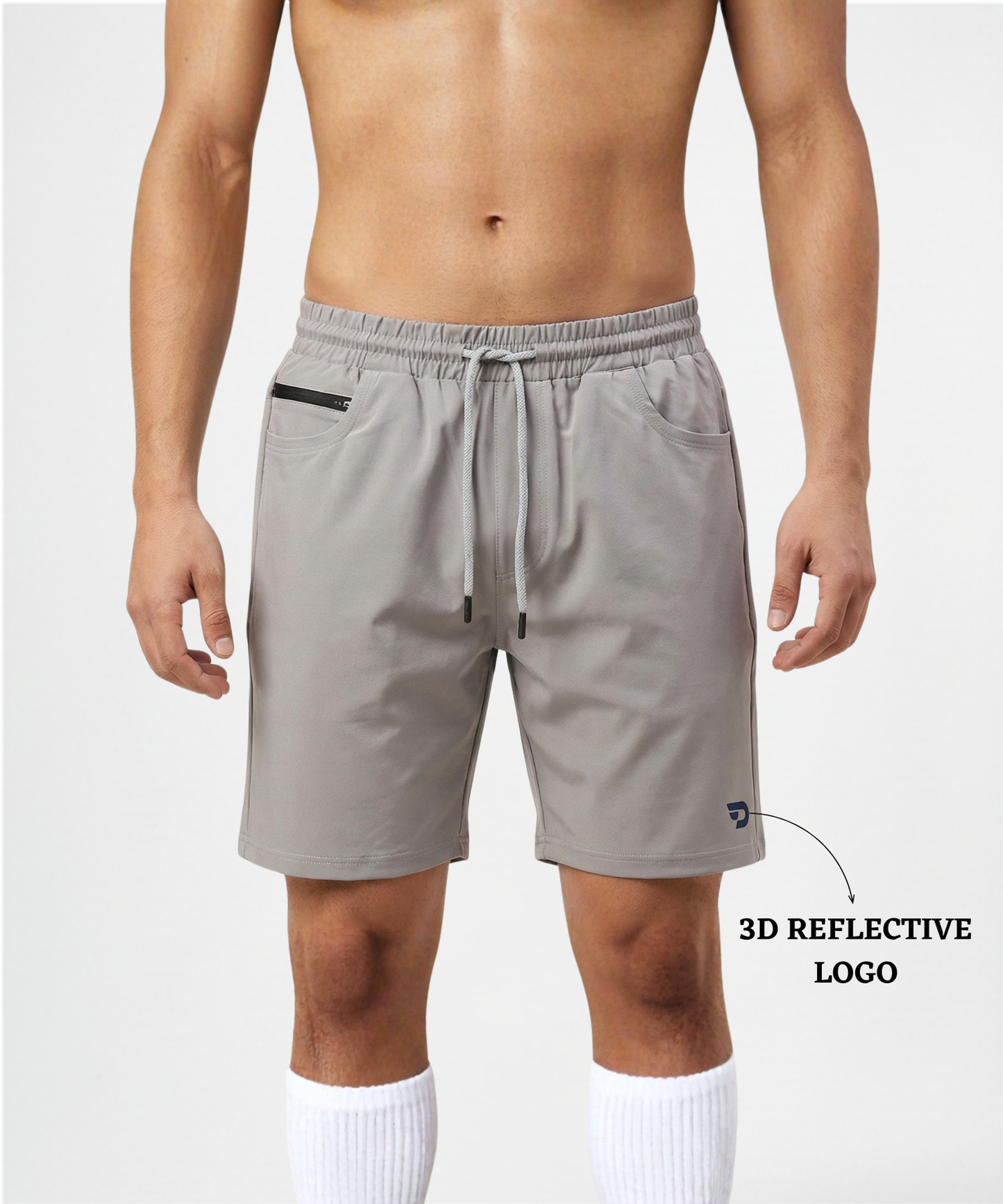 Imported Ns Parachute Lycra Shorts (15% Lycra 130 GSM)
