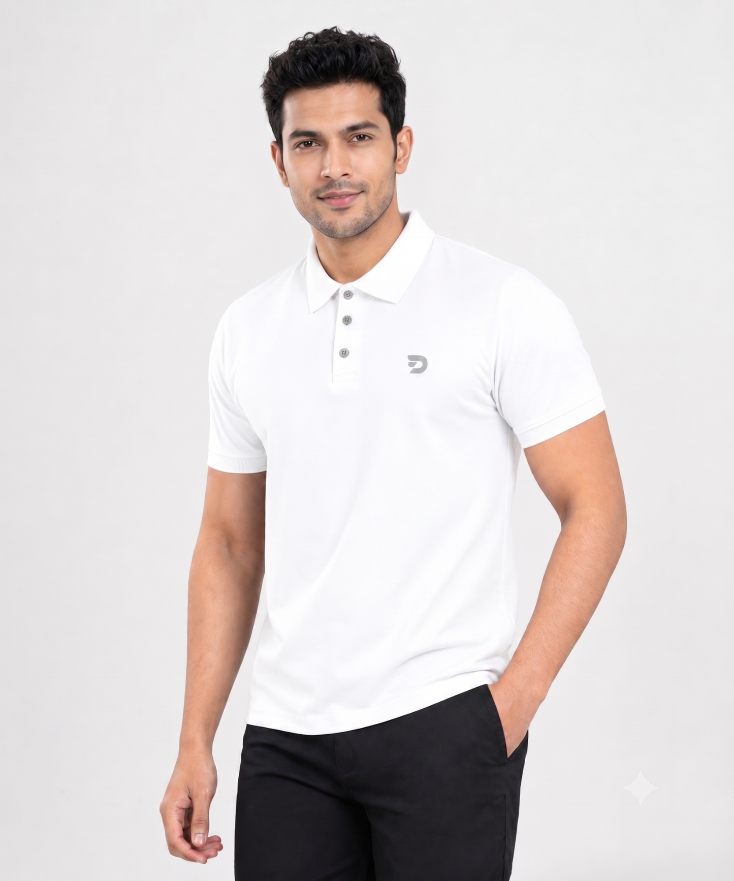 Imported Cotton Feel Matty Lycra Polo T-Shirt for Men | 220 GSM | Regular Fit