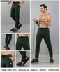 Bugdot Patch Detail Trackpant – Imported Dobby Lycra (280 GSM)