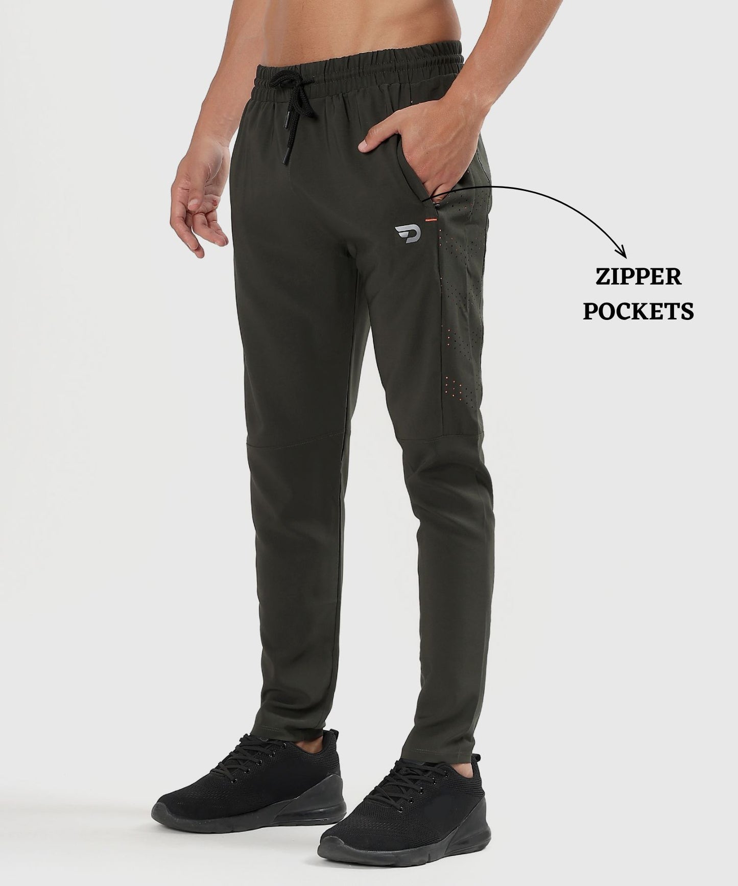 Laser Cut Design Trackpant – Imported Ns Parachute Lycra (145 GSM, 15% Lycra)