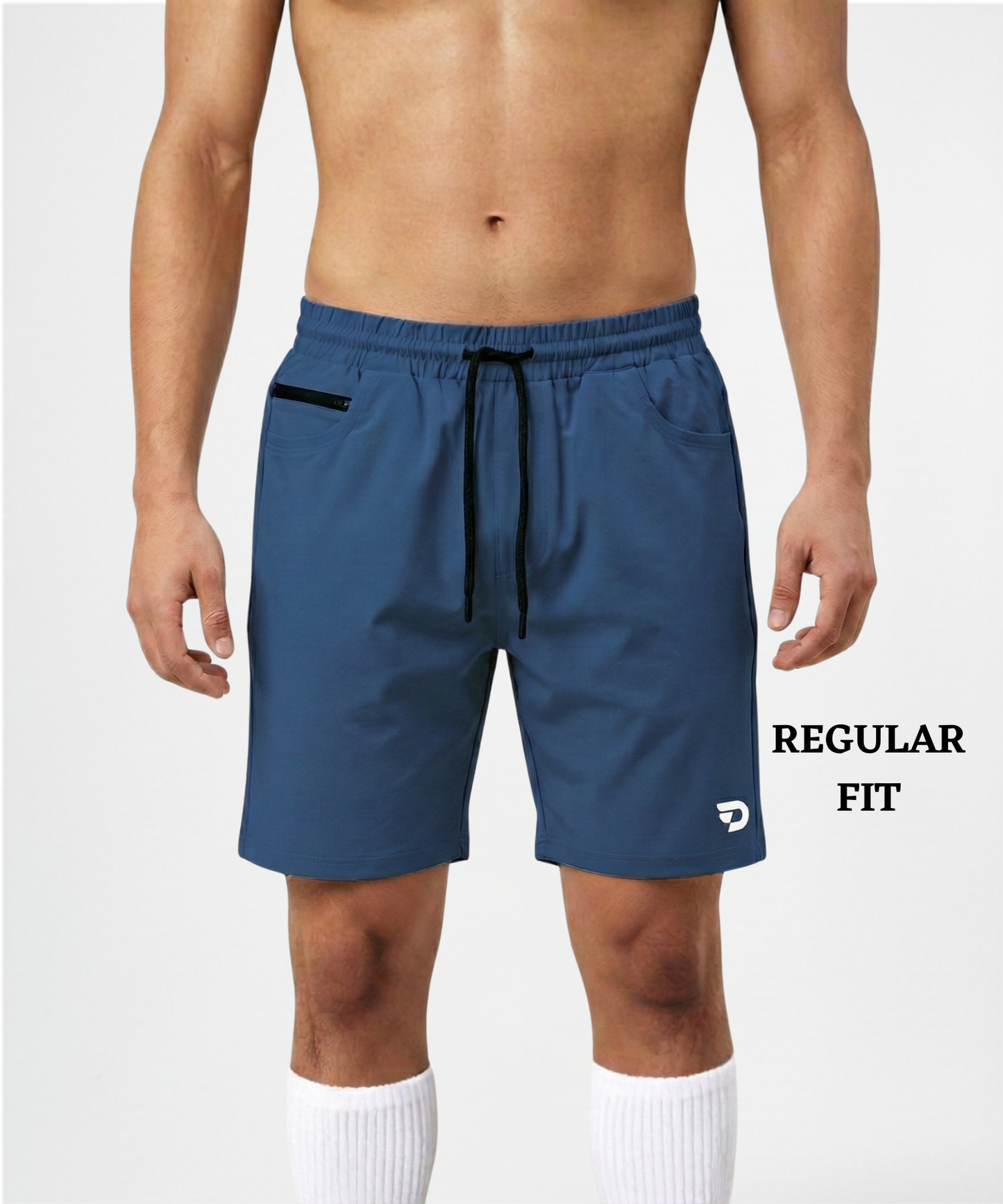 Imported Ns Parachute Lycra Shorts (15% Lycra 130 GSM)